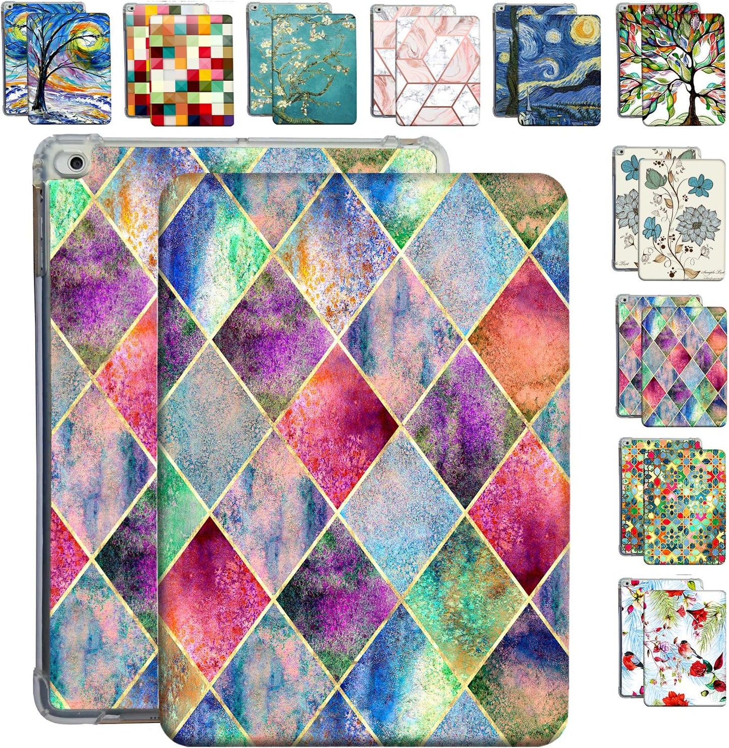 DuraSafe iPad 9.7 Case with Corner Protection and Dual-Angle Stand