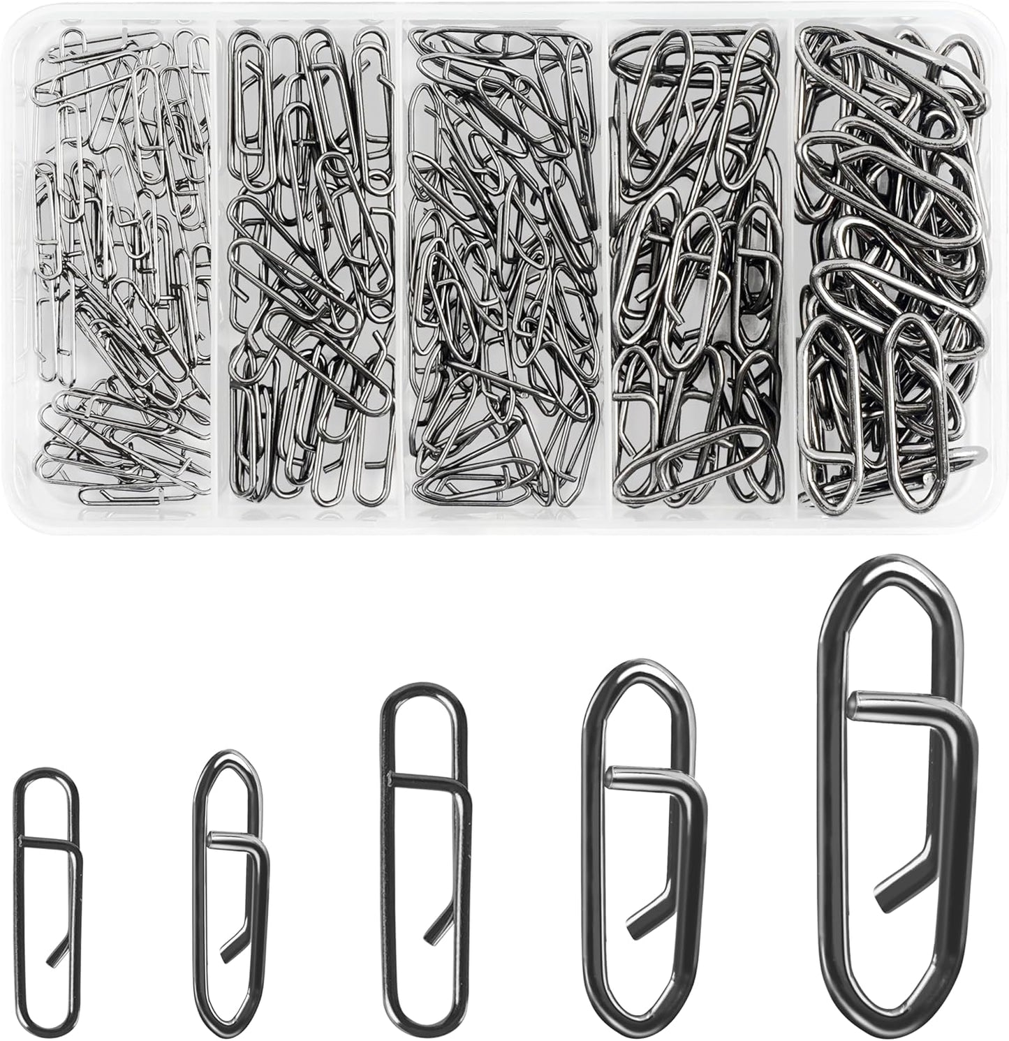 165pcs High Strength Fishing Snaps Kit by OROOTL