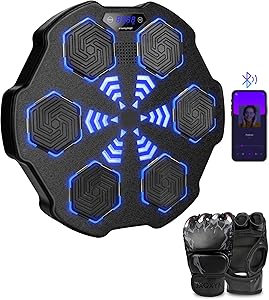 Smart LED Bluetooth Music Boxing Machine for Home Fitness Fun
