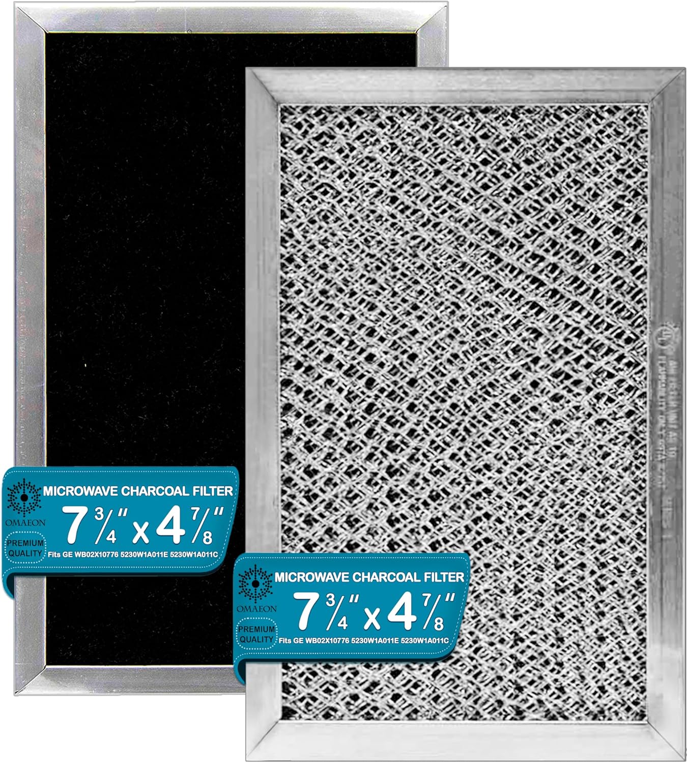 Enhanced Air Quality - Microwave Filter Replacement 2-Pack
