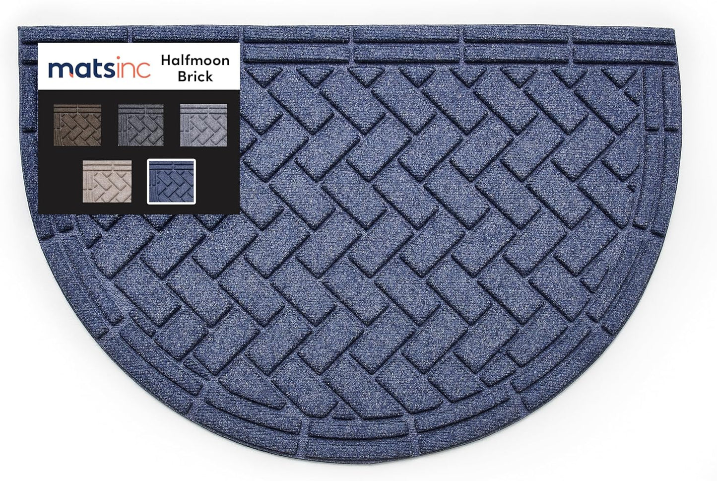 MATSINC Artisan Entry Front Door Mat - Water Absorbing Design