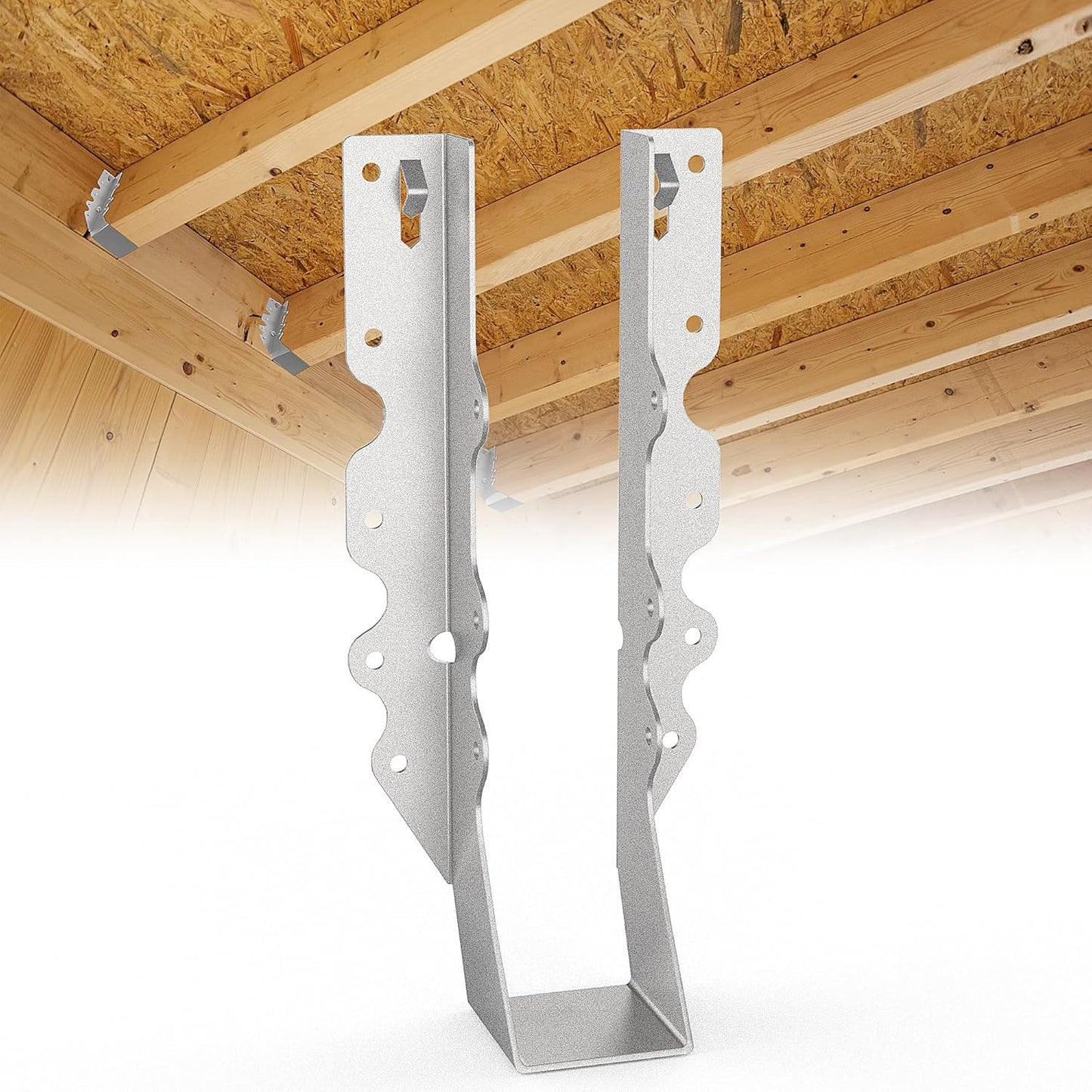20pcs 2x10 Joist Hangers for Stronger Wood Structures