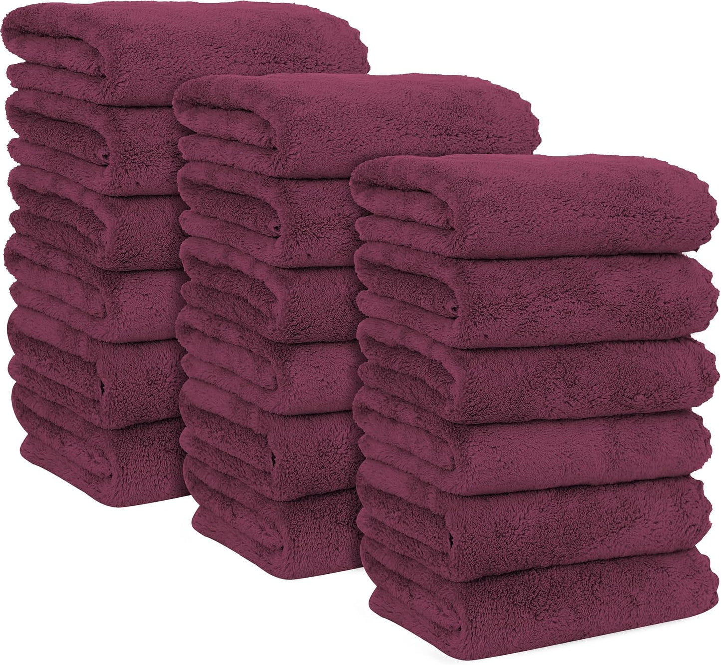MOONQUEEN 18 Pack Premium Hand Towels - Quick Drying Microfiber
