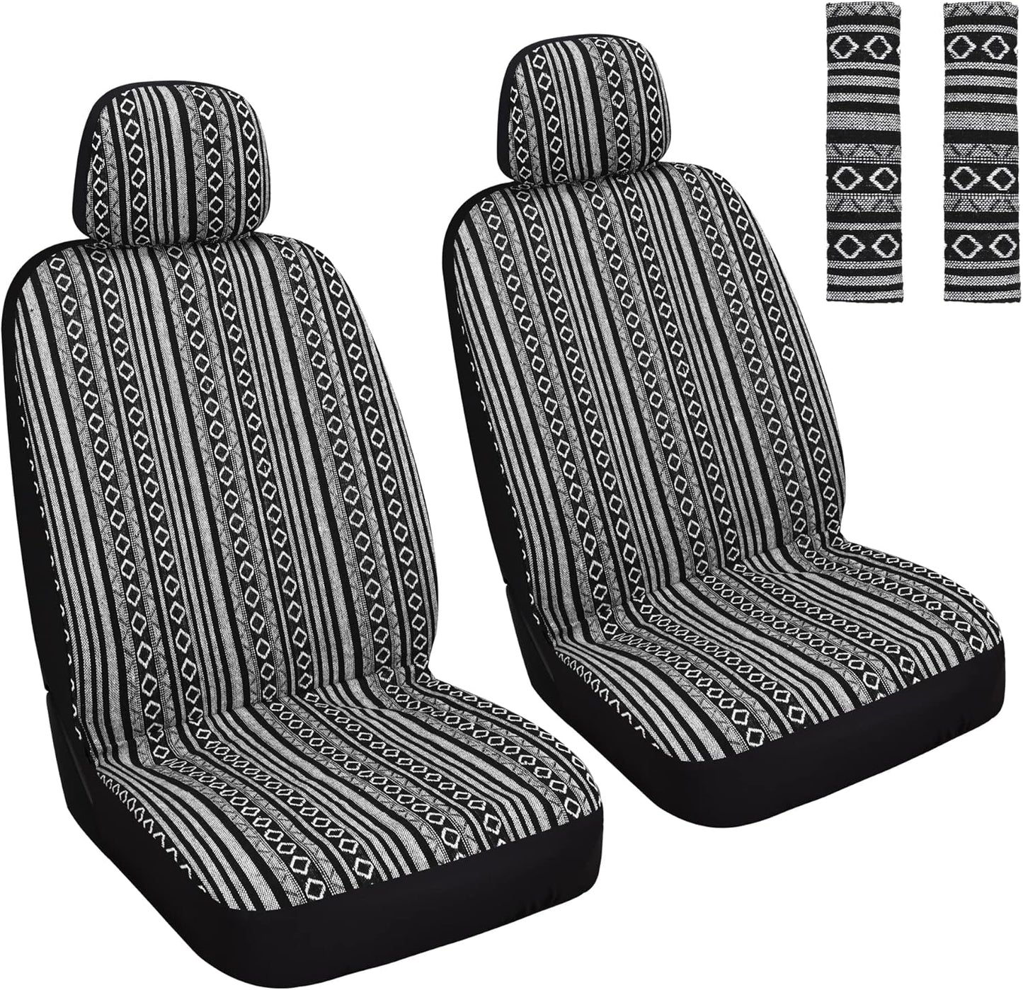 Washable Breathable Car Seat Covers - Baja Style