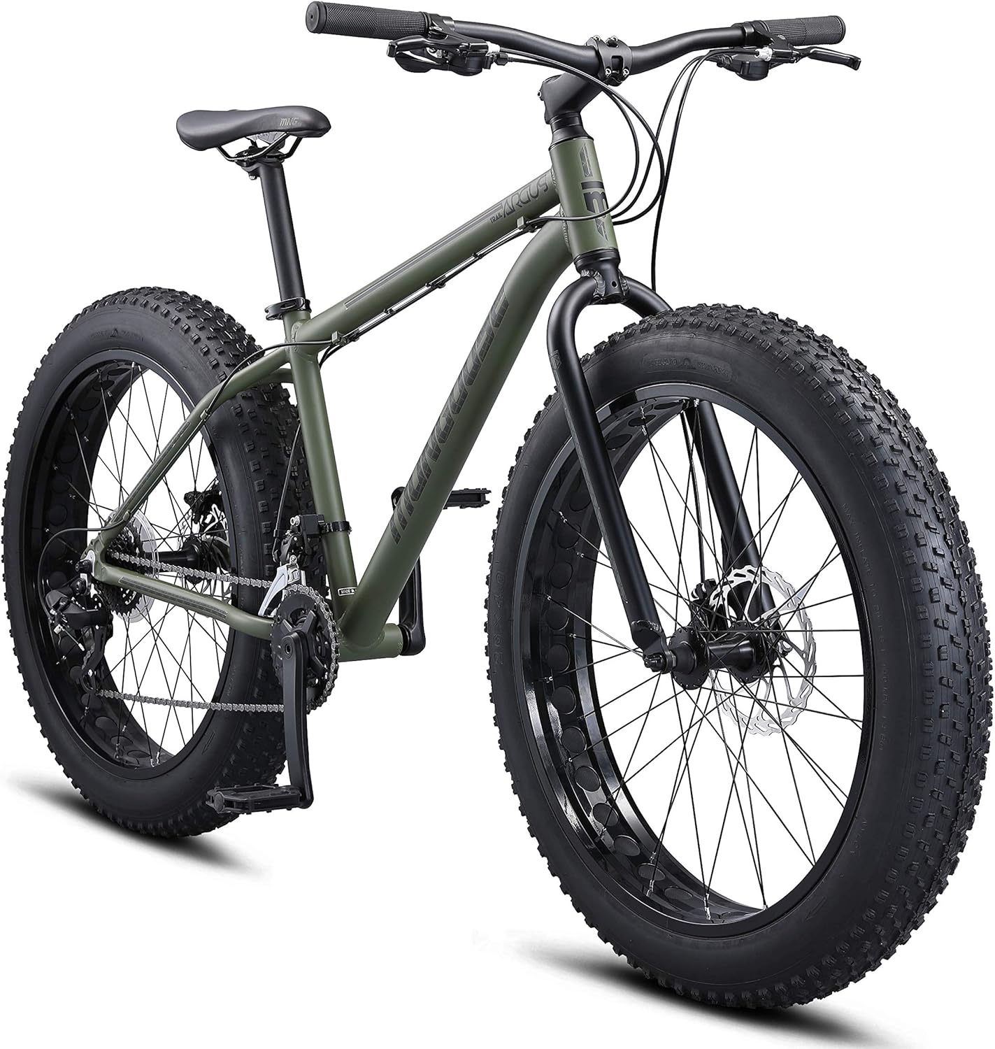 Mongoose Argus Trail Fat Tire Mountain Bike for All Riders