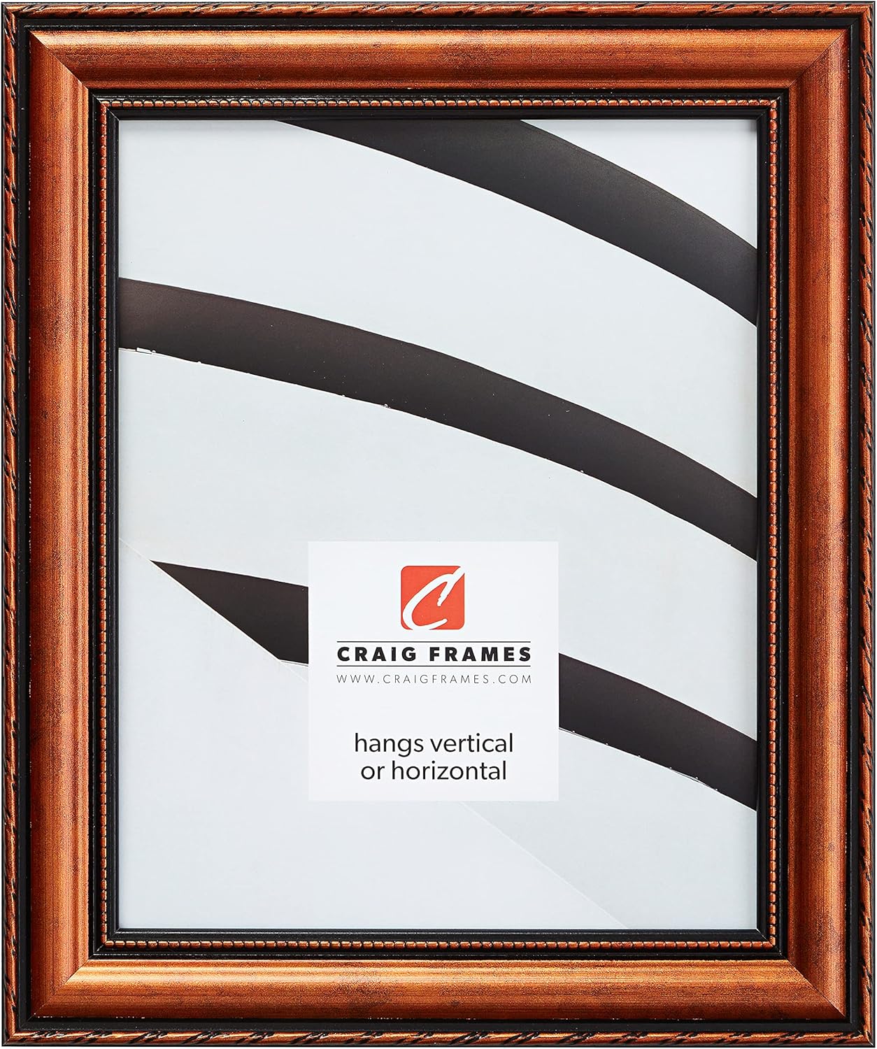 Ornate Copper 18x22 Picture Frame by Craig Frames for Wall Art