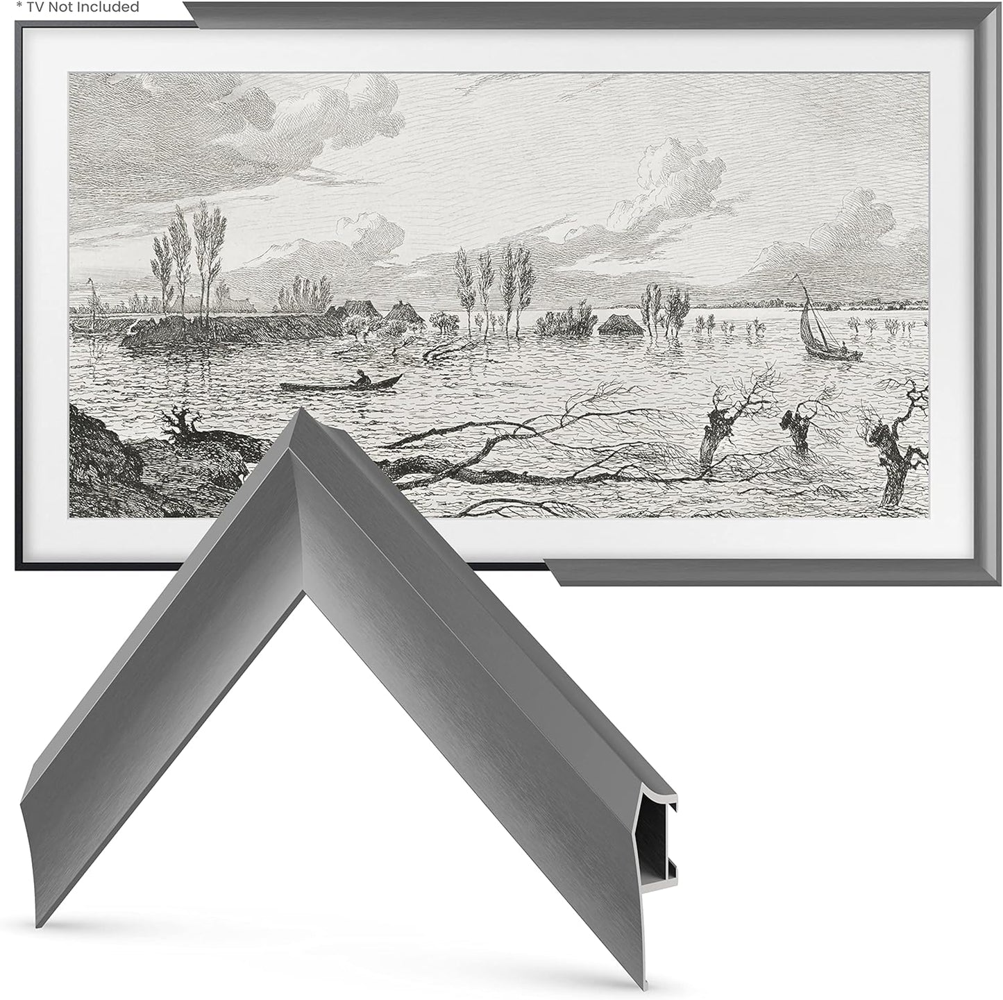 Enhance Samsung The Frame TV - Graphite Bezel