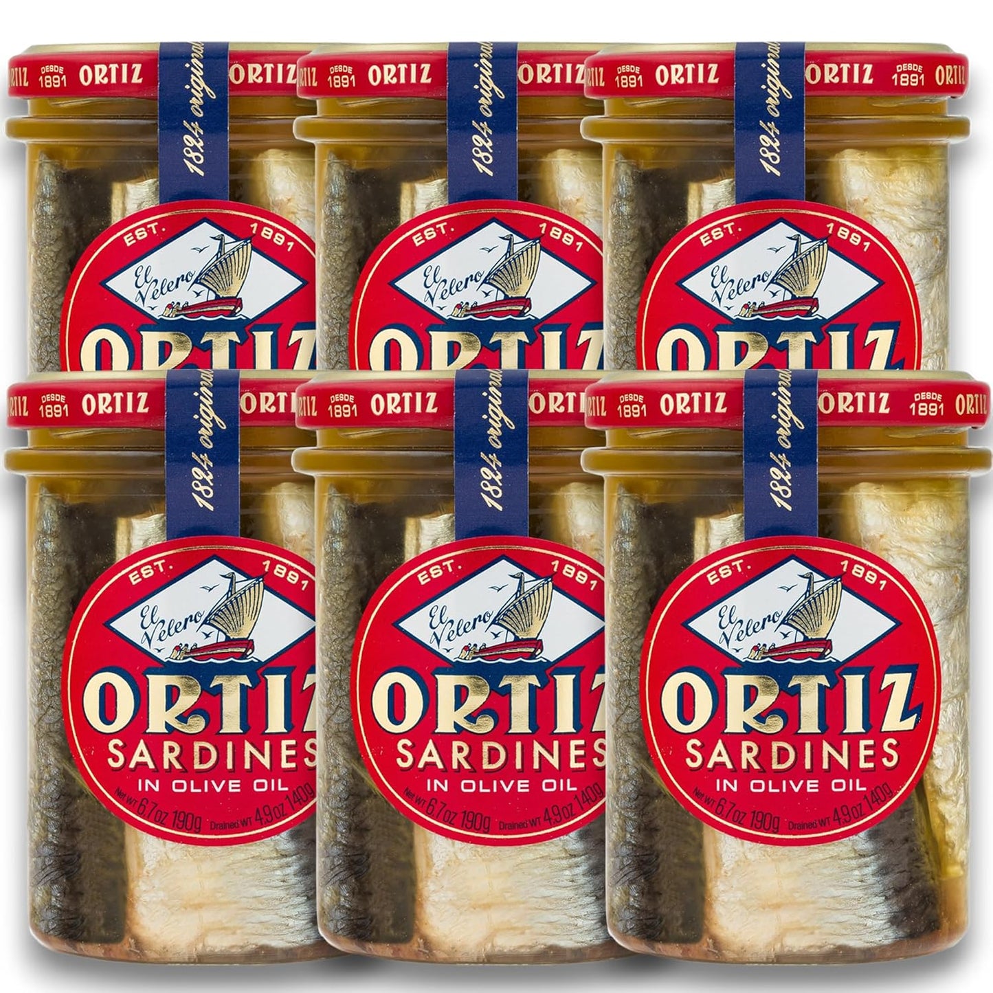 Ortiz Sardines A la Antiqua in Olive Oil - Premium Quality