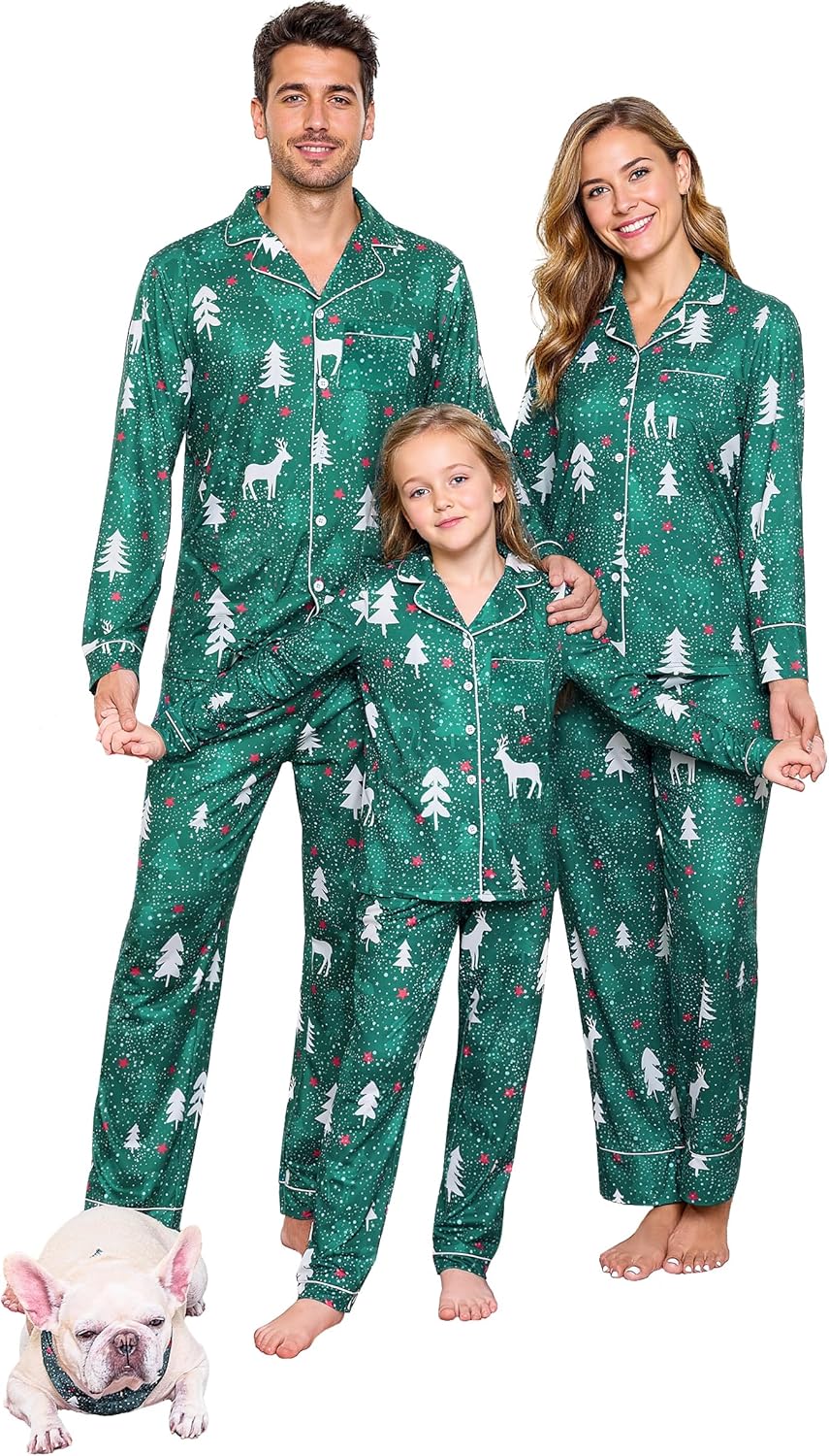 iClosam Christmas Family Matching Pajamas for Festive Fun