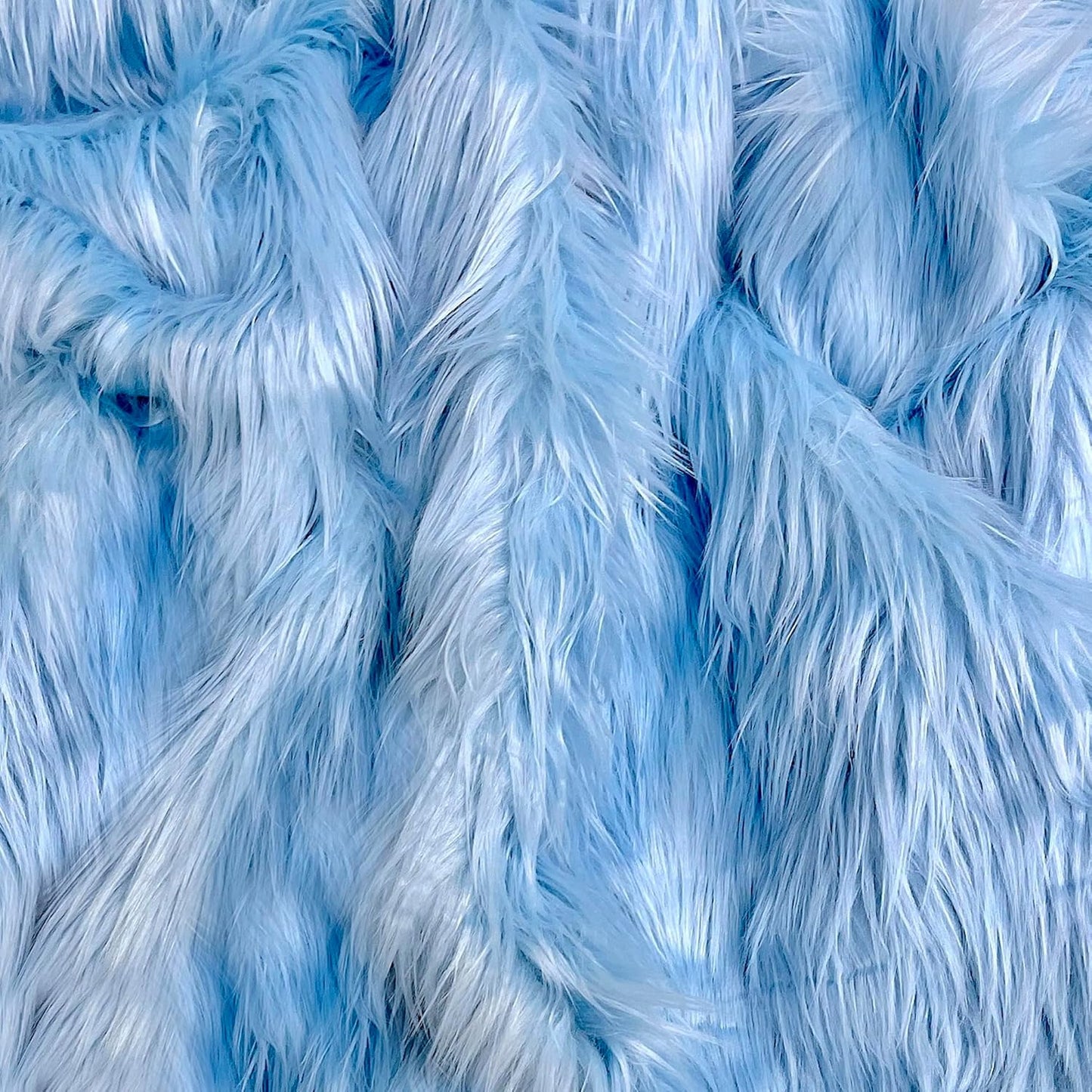 EOVEA Shaggy Faux Fur Fabric for Crafts, Costumes & Decor