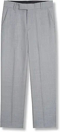 Calvin Klein Boys' Flat Suit Dress Pant for Stylish Occasions