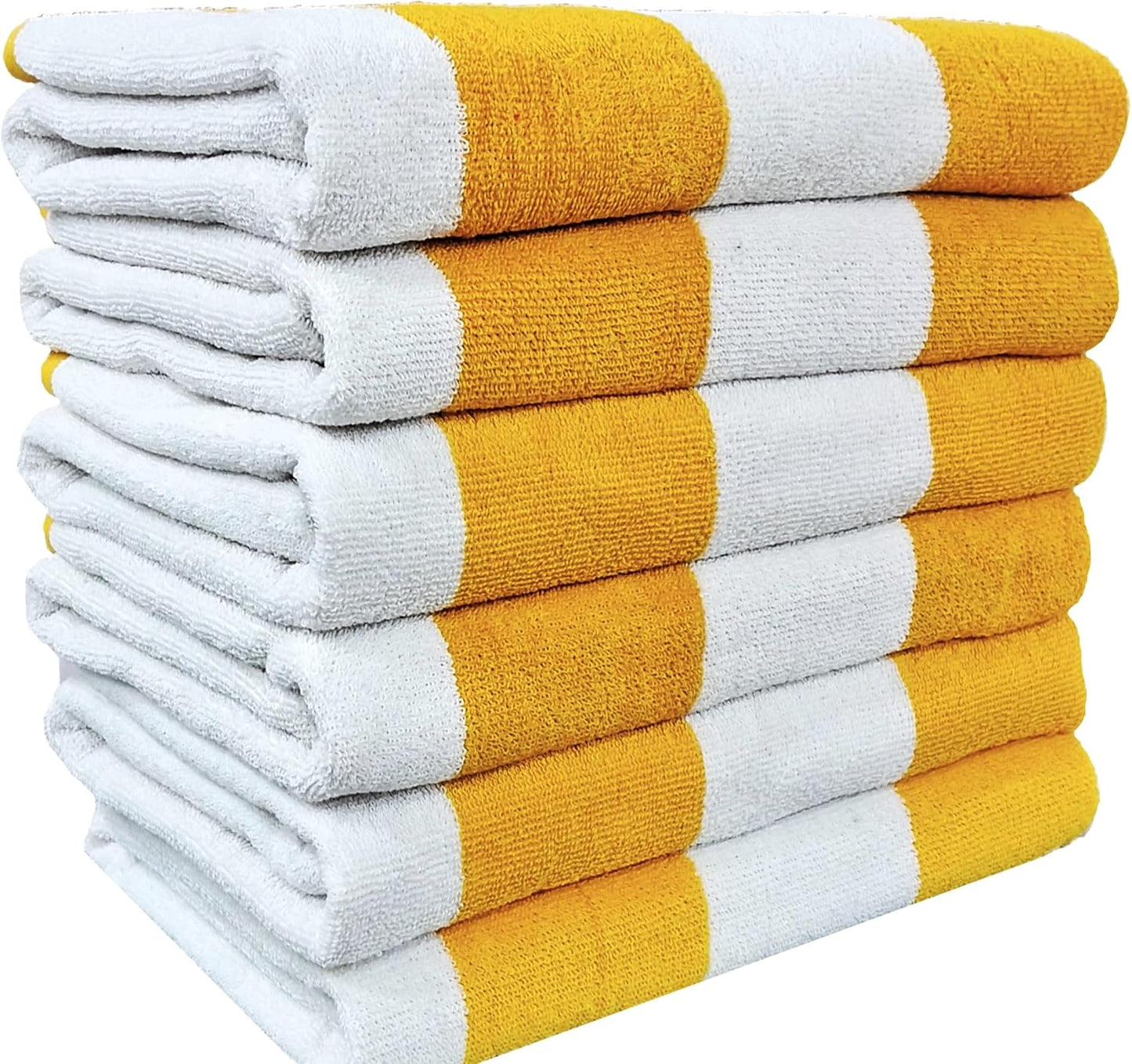 100% Cotton Luxury Bath Towel Set - Soft & Absorbent Towels