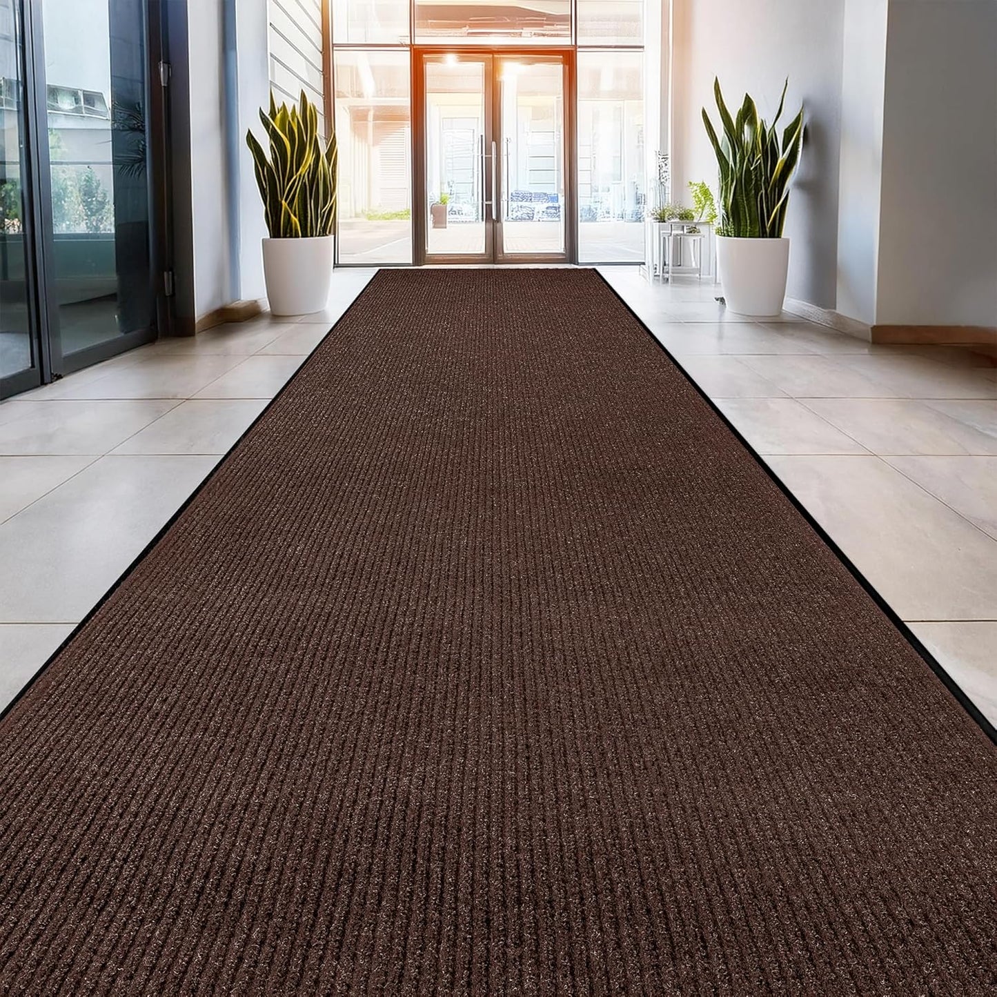 MaxMat Extra Large Rubber Entry Mat - Heavy Duty, Waterproof