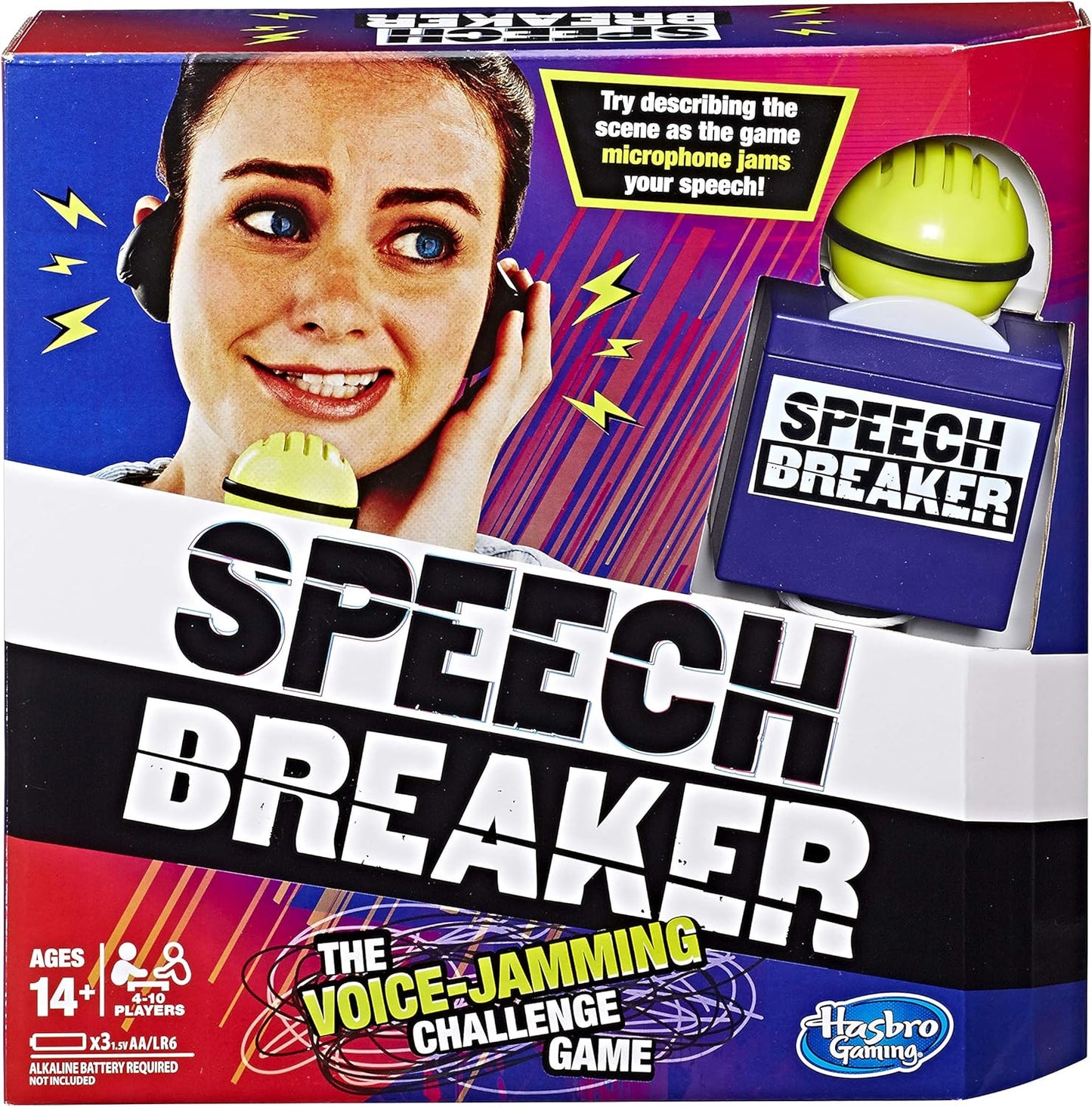 Voice Jamming Party Game Age 14+ Hasbro
