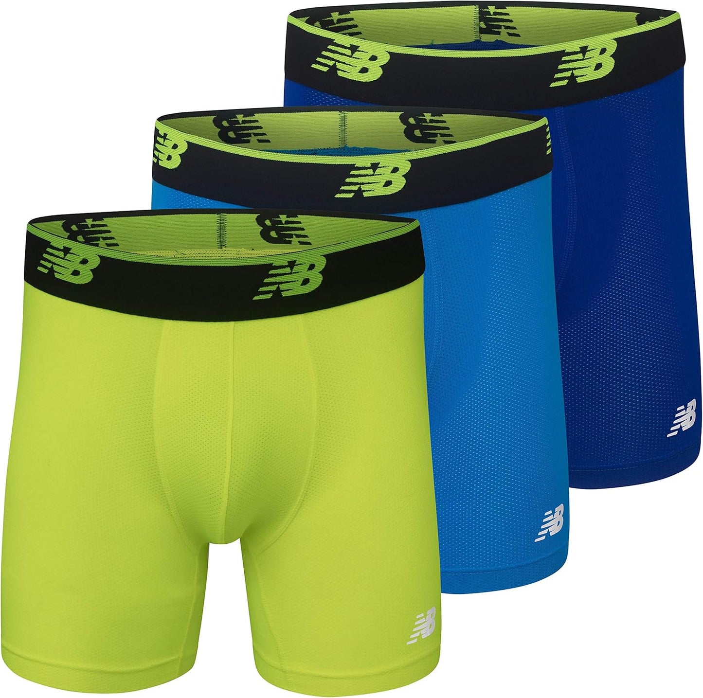 New Balance Men's 5 Athletic Compression Briefs (3-Pack)