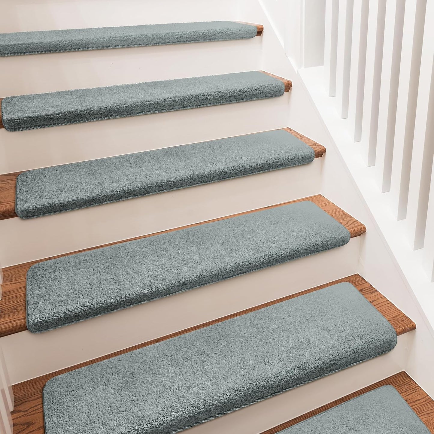 PURE ERA Carpet Stair Treads Ultra Plush Non-Slip Protectors