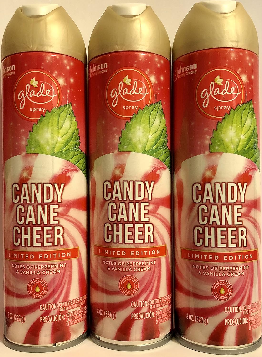 Glade Candy Cane Cheer Air Freshener Pack