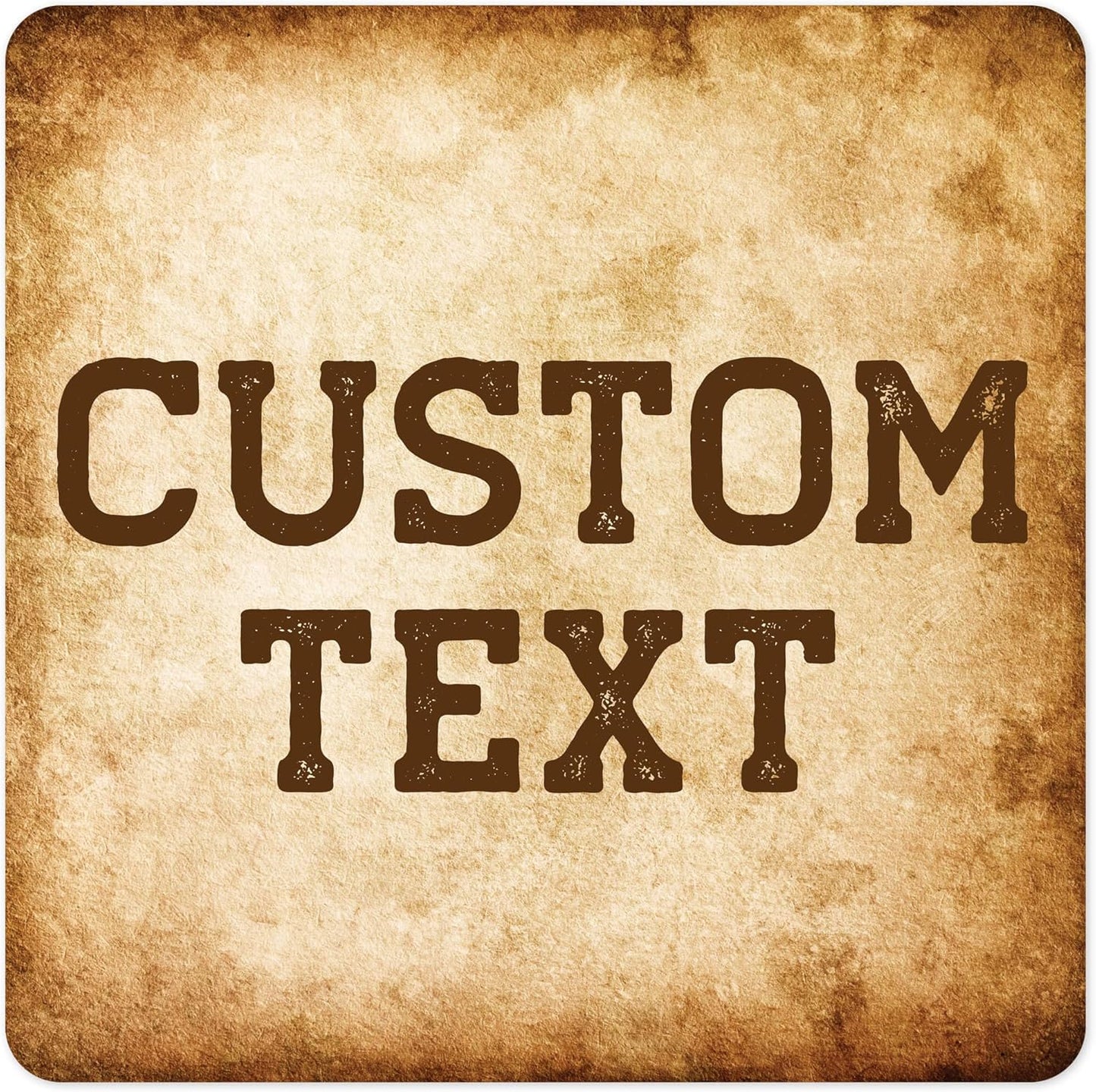 Custom Street Sign with 11 Font Colors and 13 Styles Available