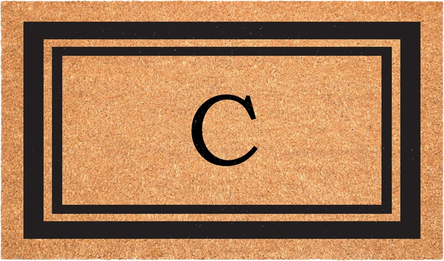 Calloway Mills Monogram Doormat 24in x 48in for All Seasons