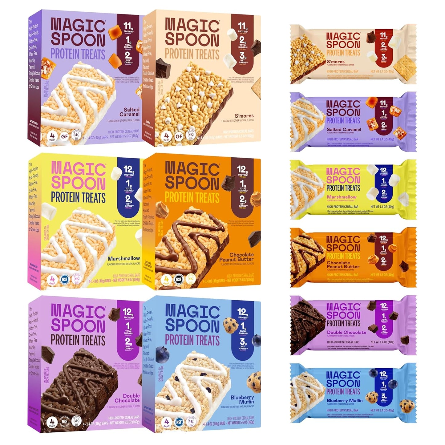 Magic Spoon Treats - High Protein Bars for Healthy Snacking