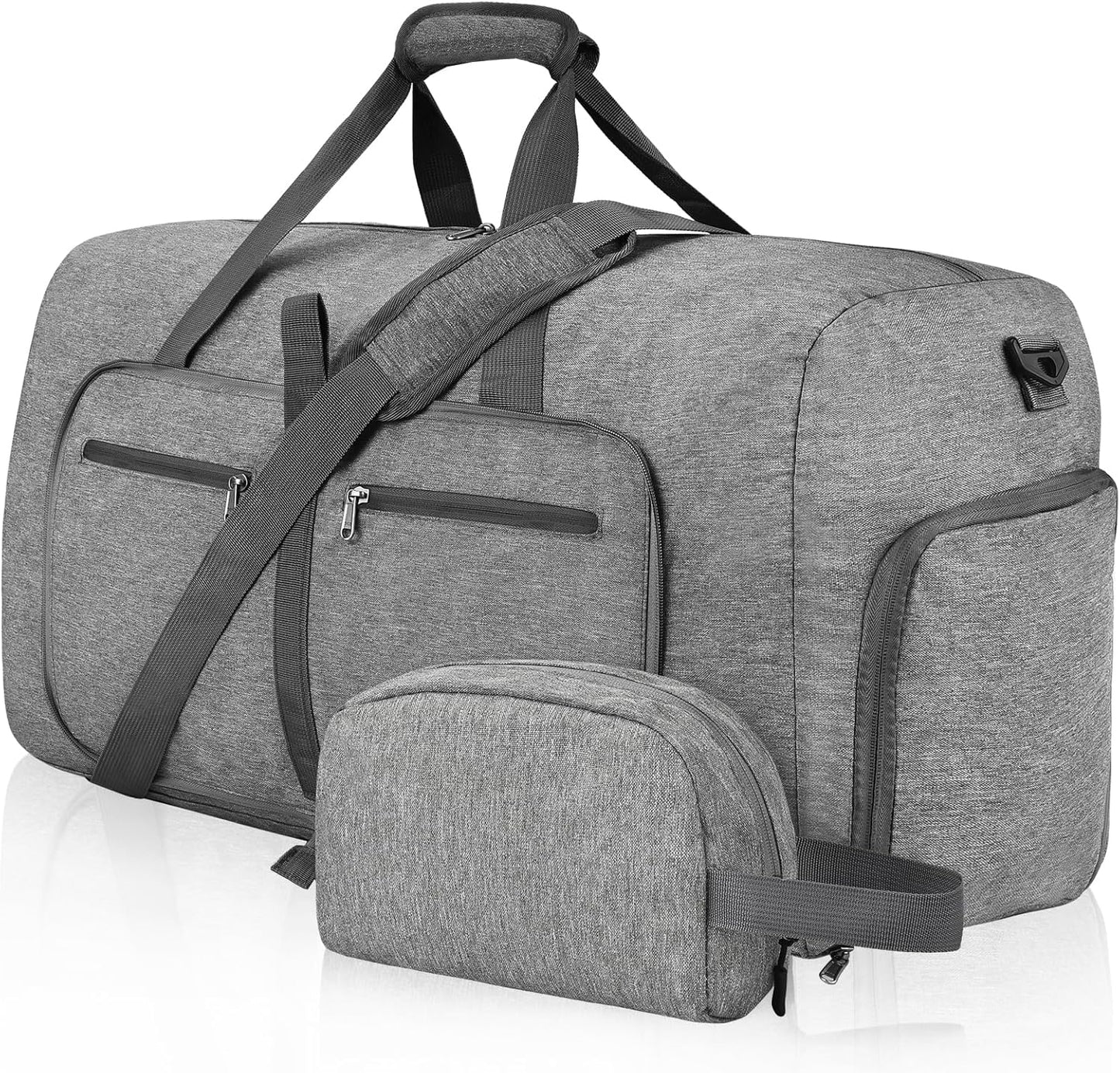 Durable Waterproof Duffle Bag with Shoes Compartment for Travel