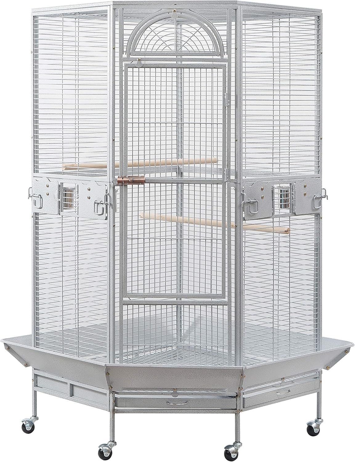 Seny Corner Bird Cage for Cockatiel and Parakeet - Stylish Design