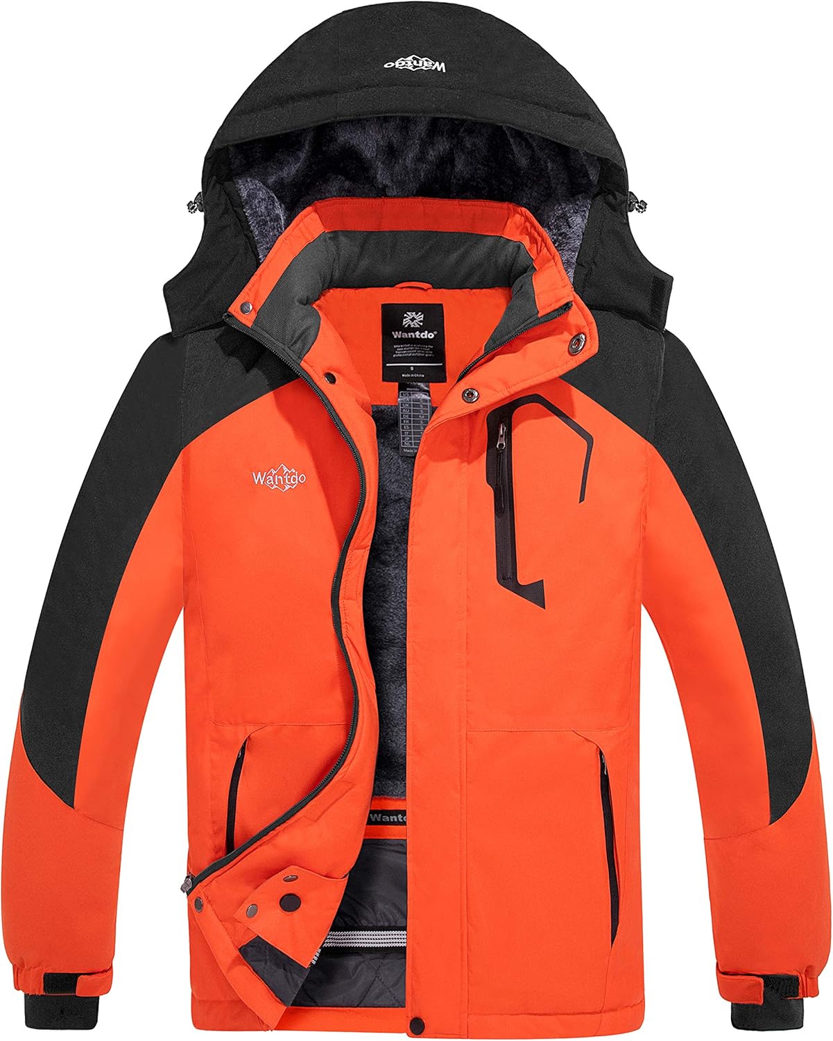 Wantdo Waterproof Ski Jacket: Winter Warmth
