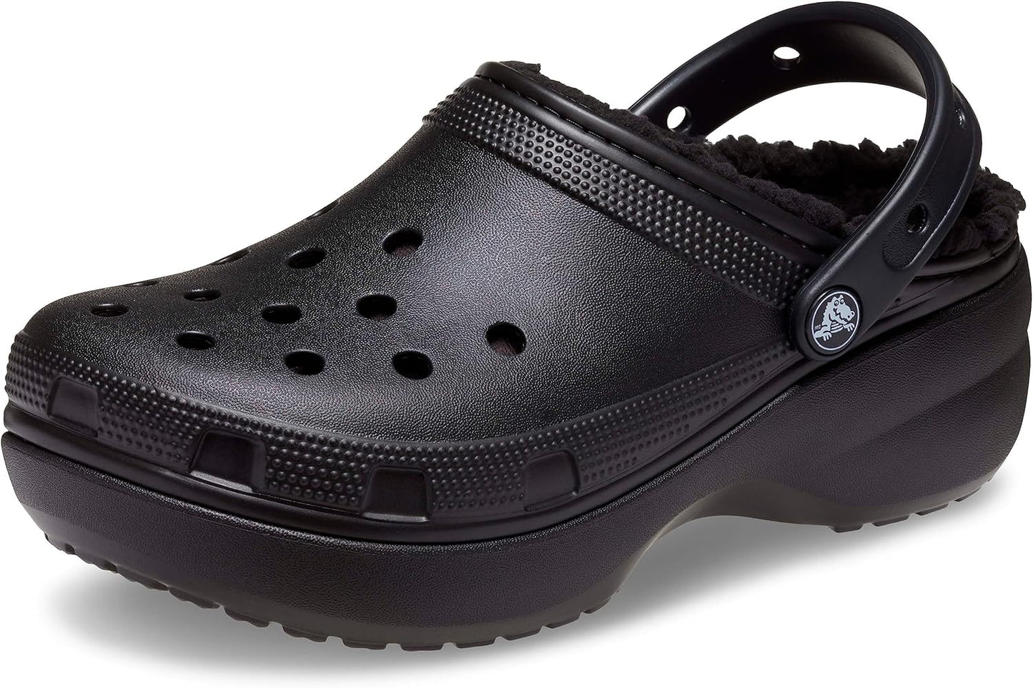 Crocs Womens Classic Lined Platform Clogs for Comfort and Style