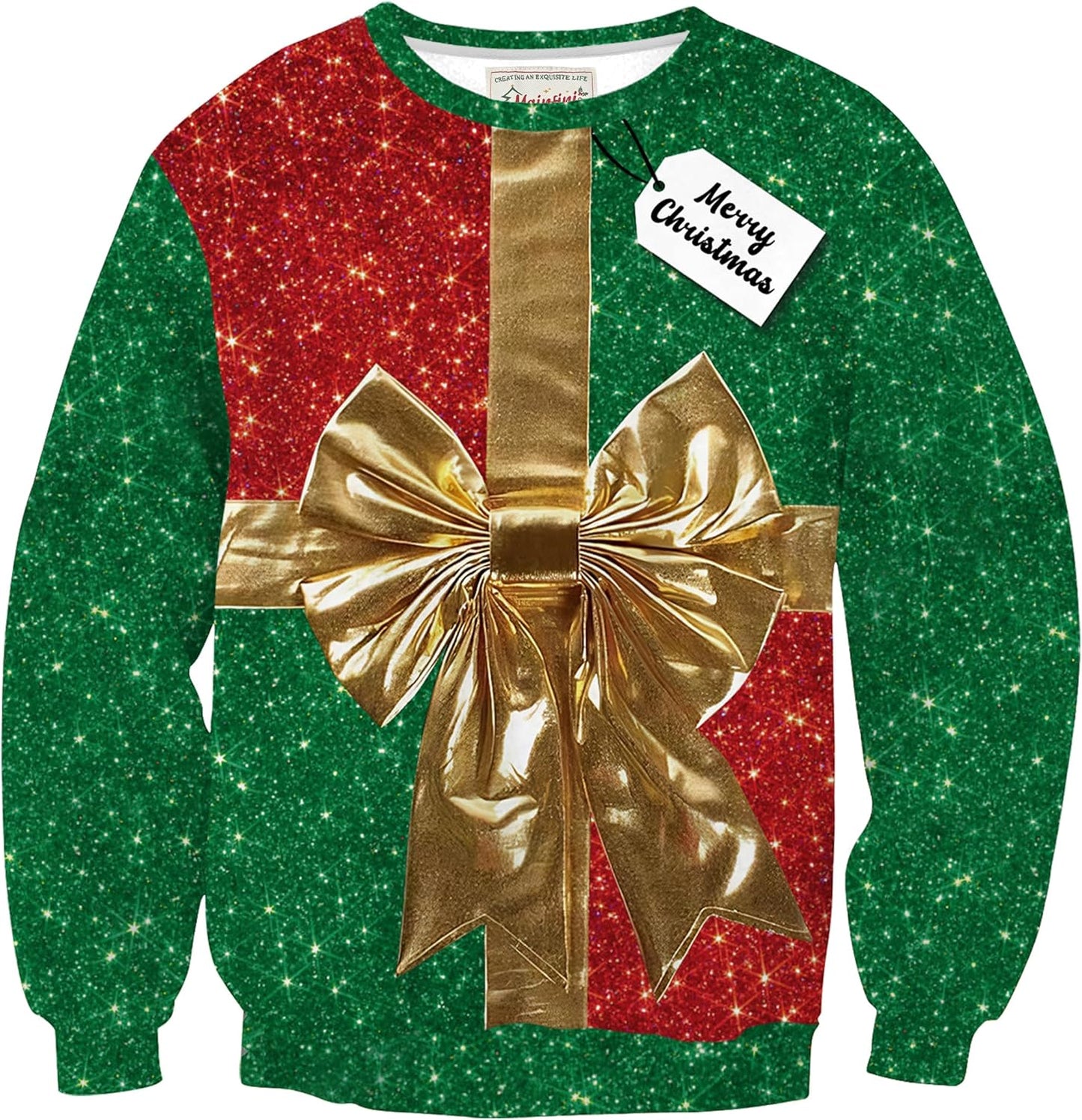 Unisex Christmas Sweatshirts 3D Funny Classic Graphic Pullover