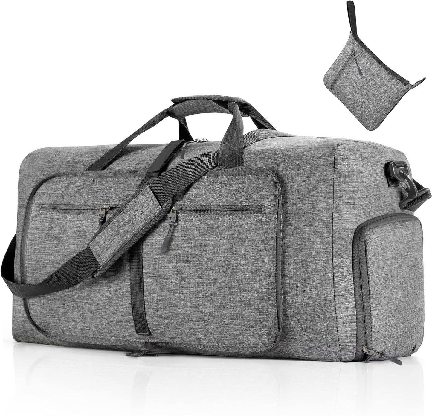 Foldable Travel Duffle Bag with Shoe Compartment for All Needs