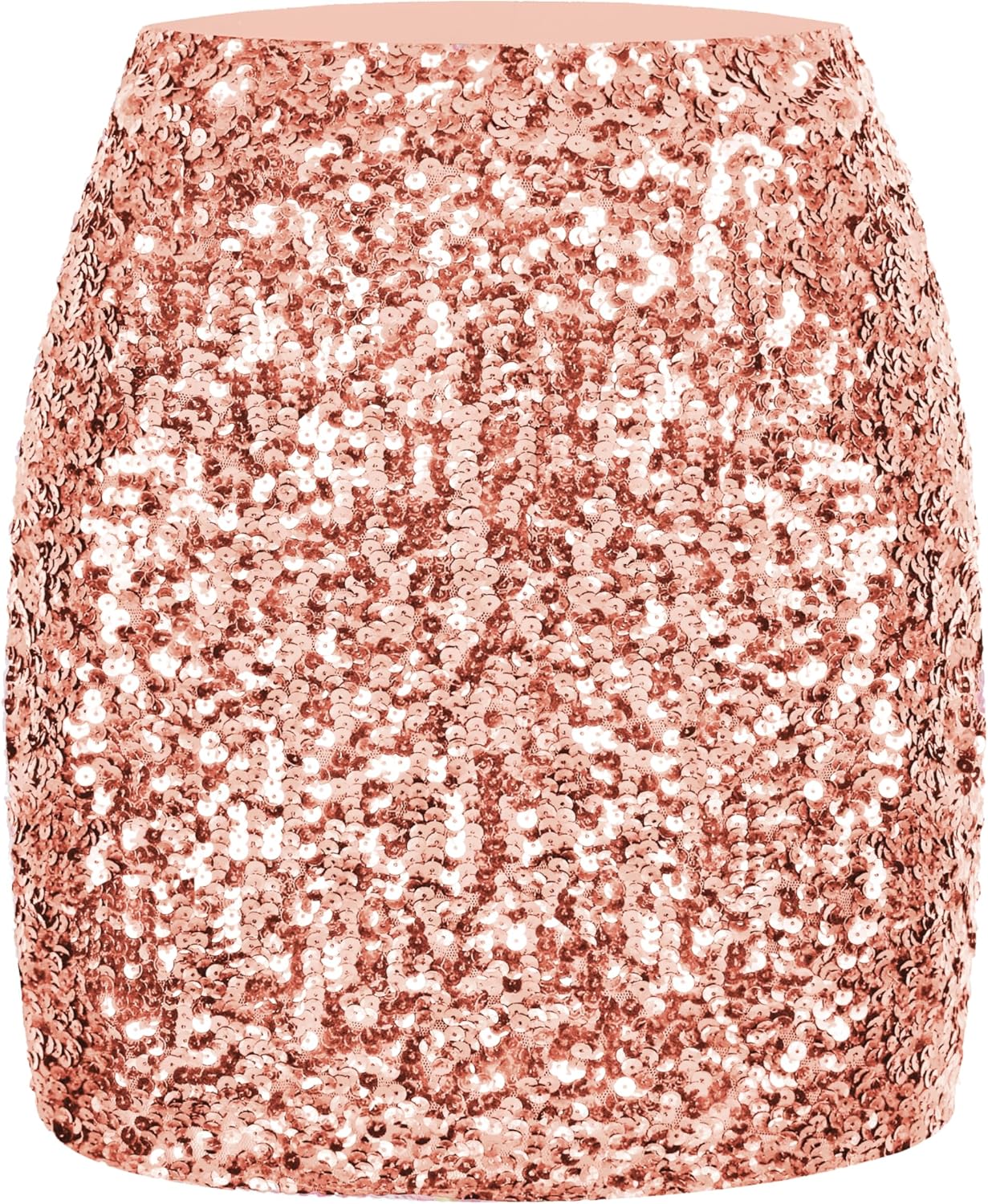 MANER Women's Sequin Skirt for Night Out and Party Events