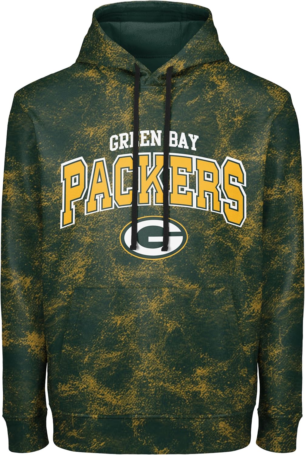NFL Men's Big Logo Wordmark Camo Performance Hoodie for Fans