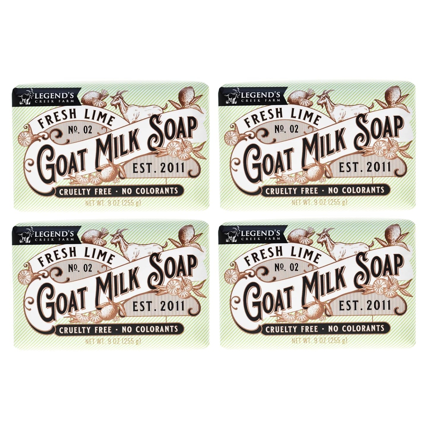 Goat Milk Soap Bar - Triple Milled Natural Moisturizing Cleanser