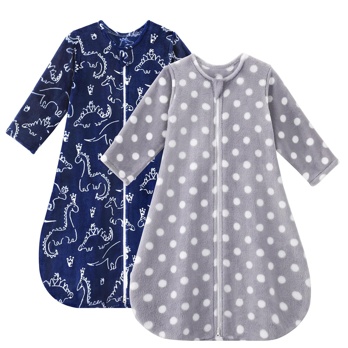 Yoofoss Soft Warm Baby Sleep Sack Duo