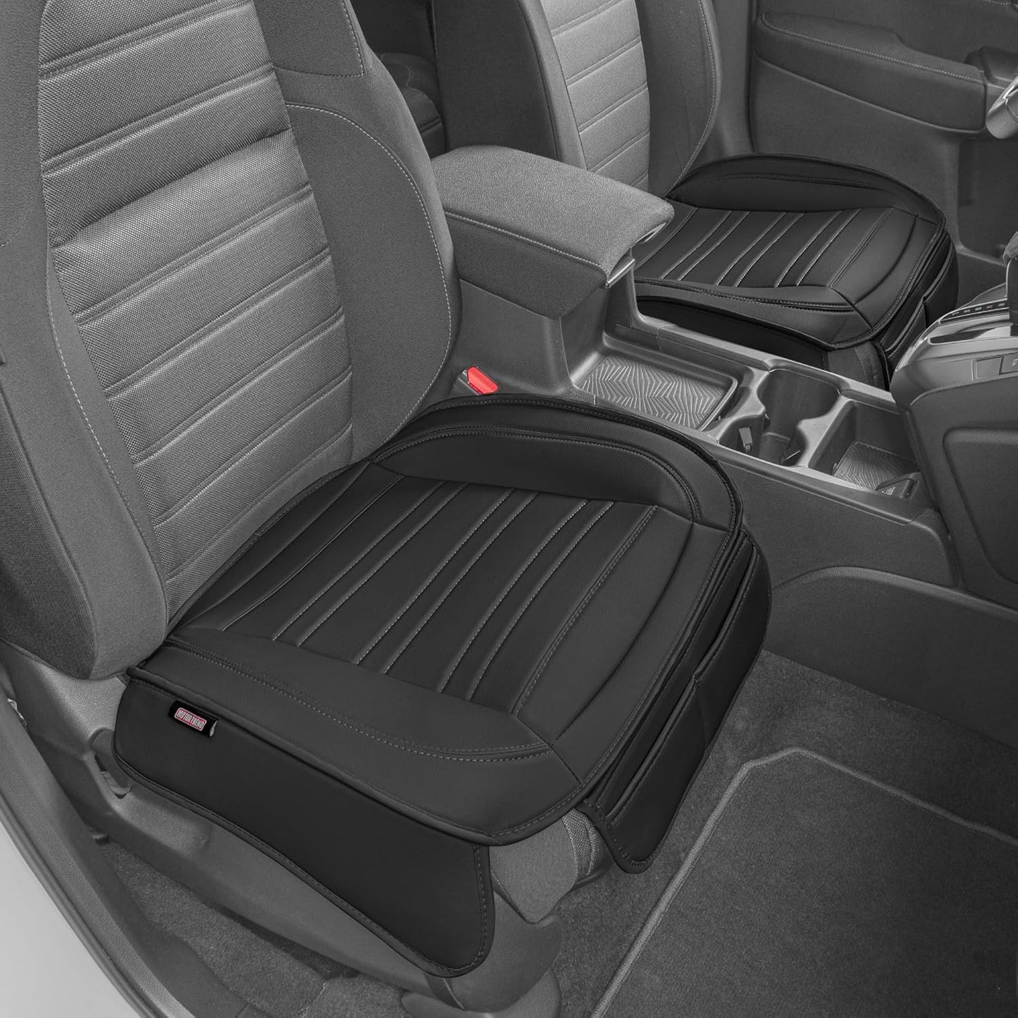 Motor Trend Faux Leather Seat Covers - Padded & Stylish