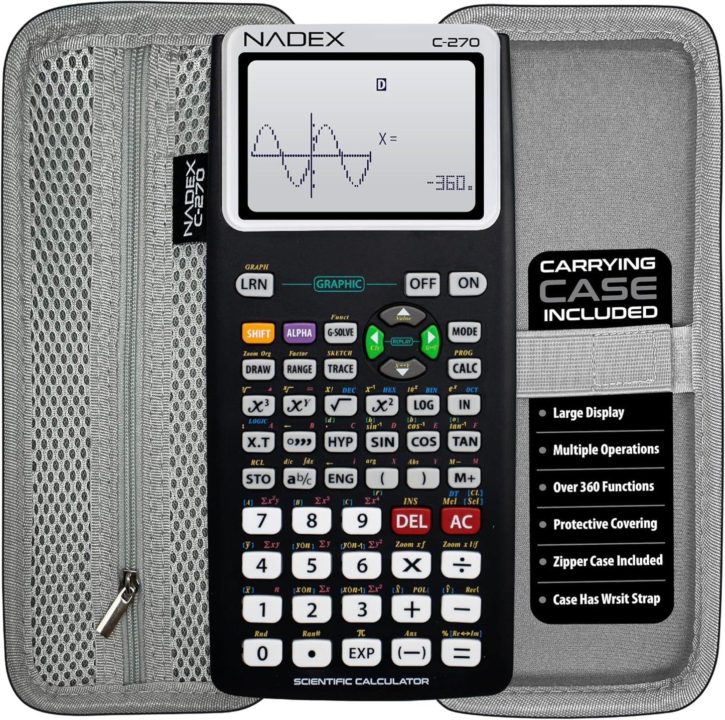 Scientific Calculator with Graphing Functions for Students