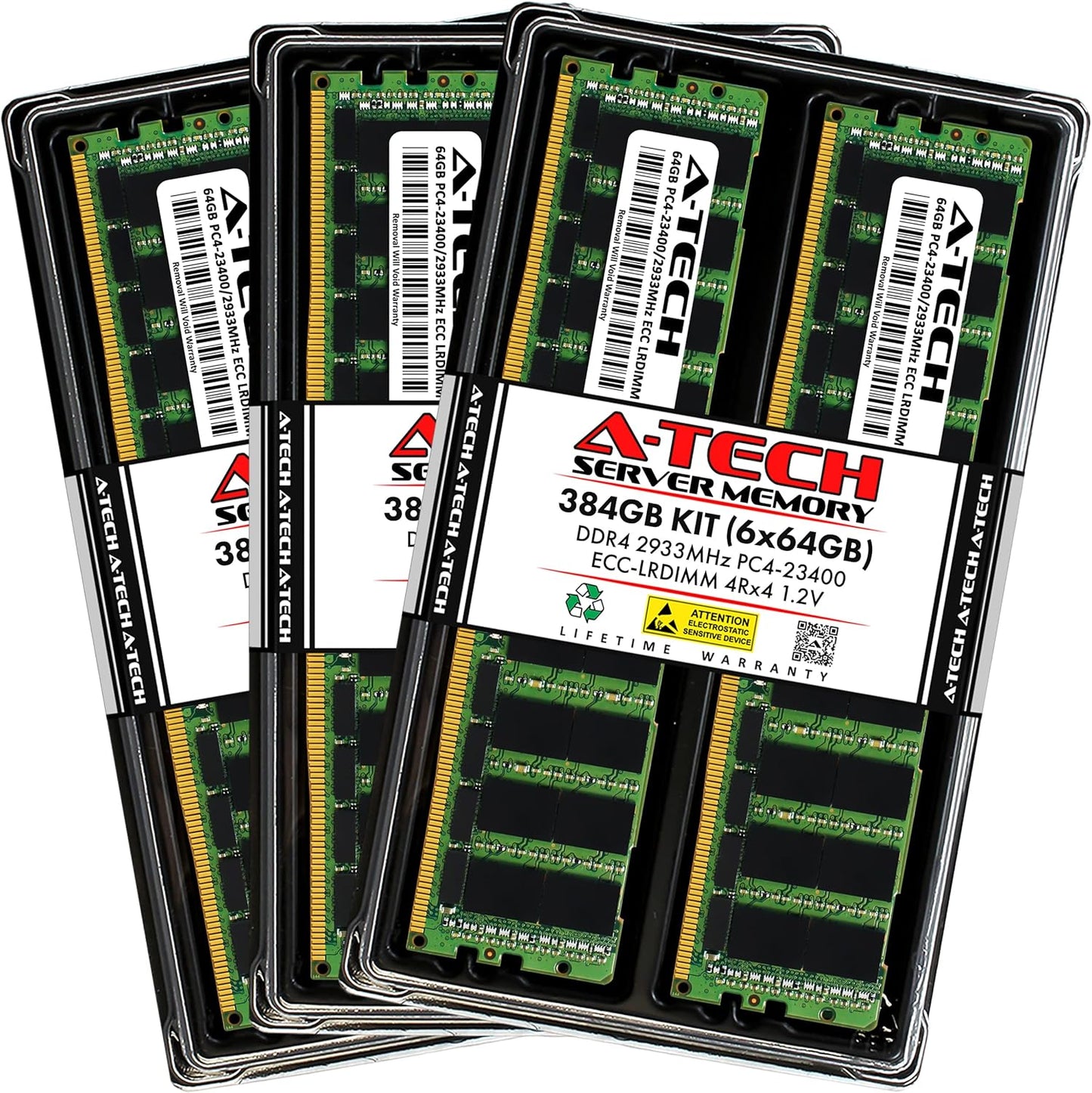 A-Tech 384GB RAM Kit for Apple Mac Pro 2019 - DDR4 Upgrade