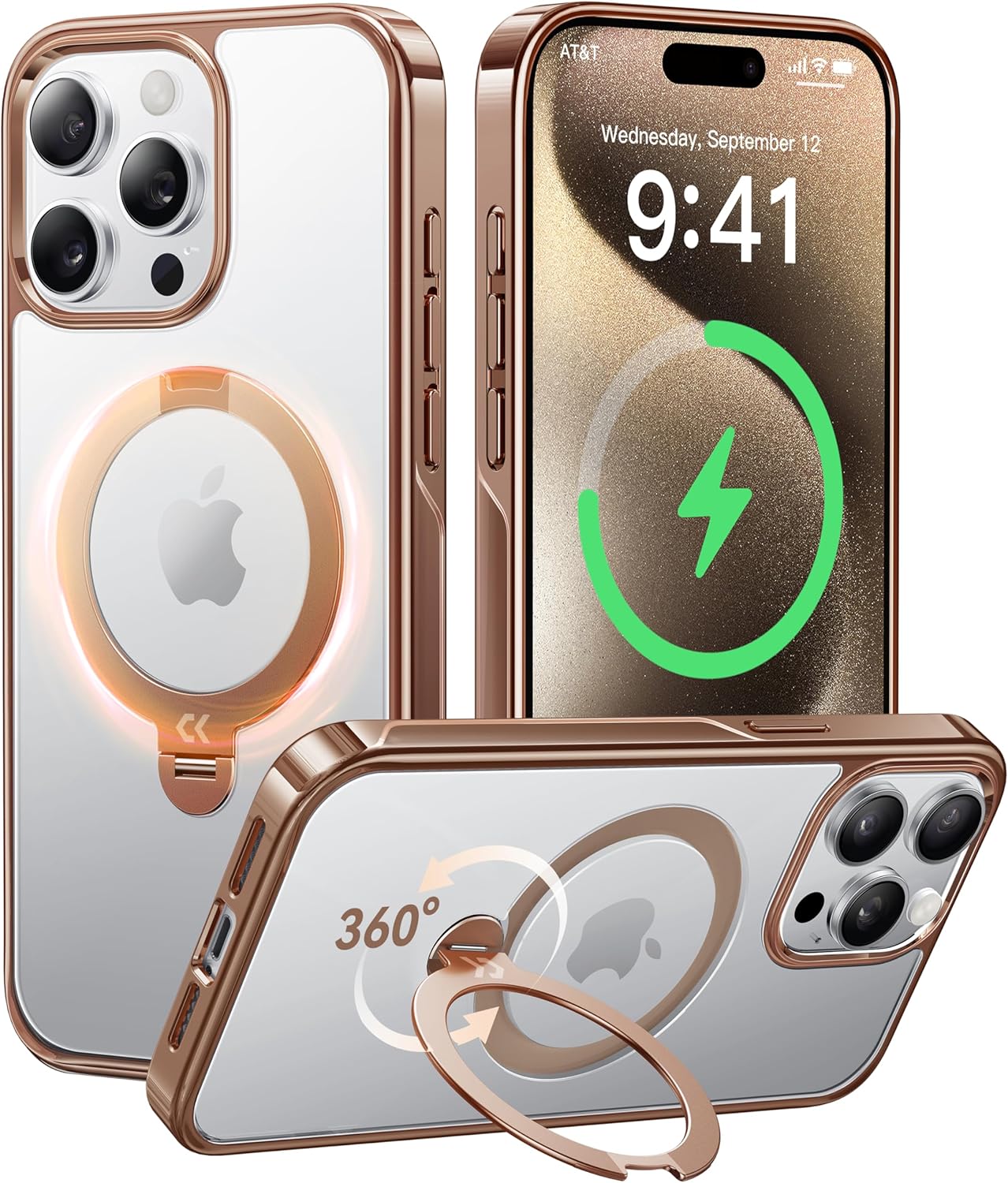 CASEKOO Desert Titanium 360 Polished iPhone 15 Pro Case Review