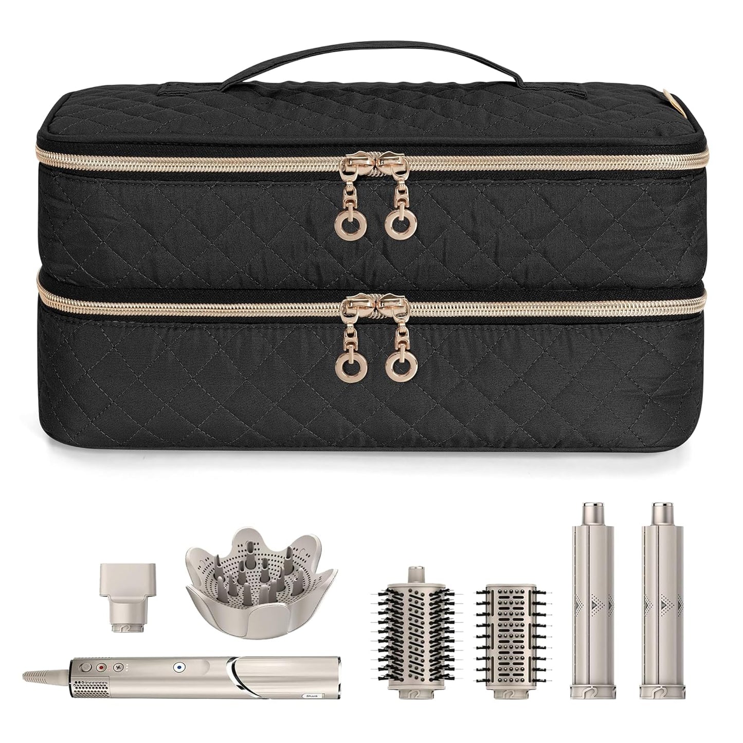 Organize Styling Tools with Ease - Damero Hair Tool Case