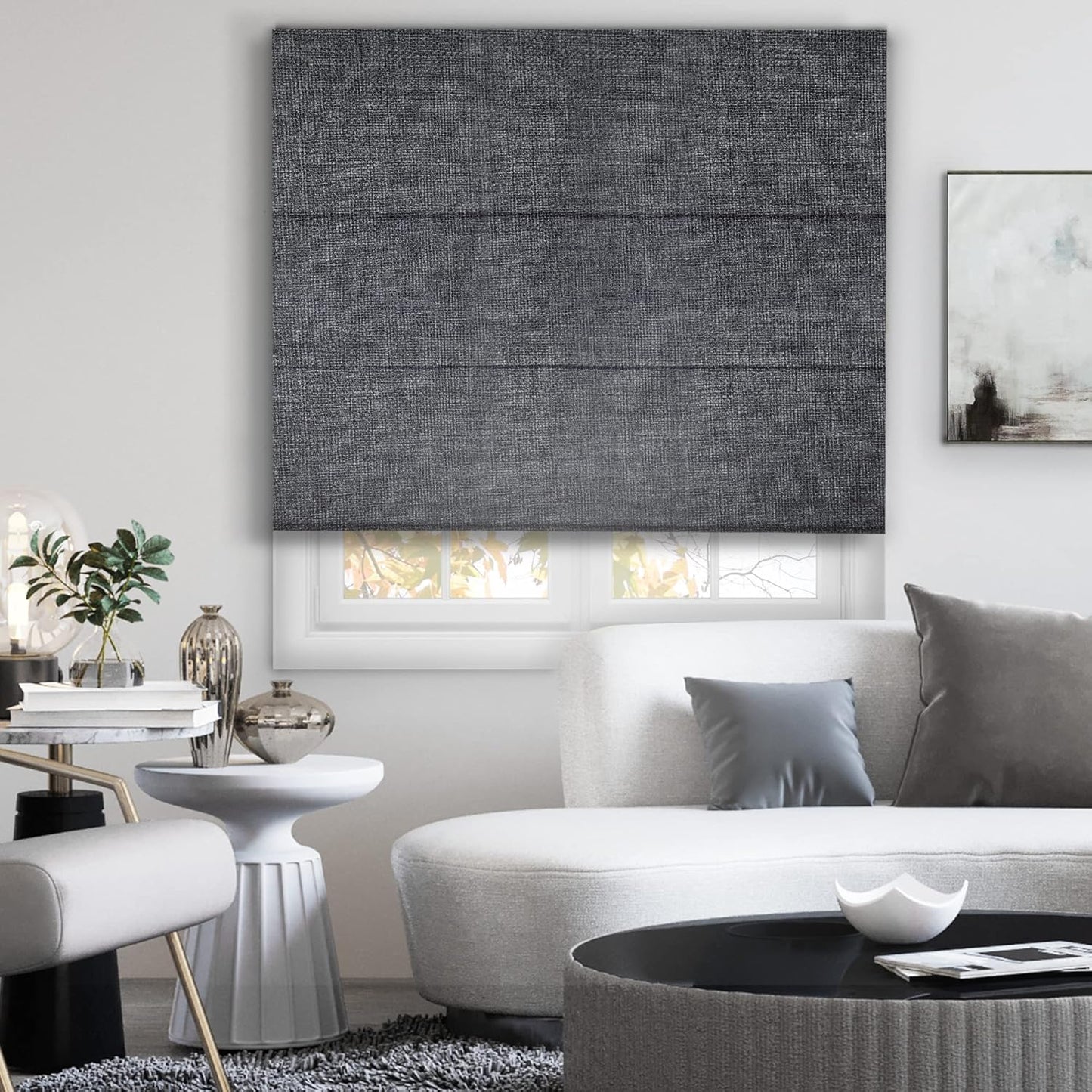 Chicology Roman Shades for Windows - Premium Blackout Shades