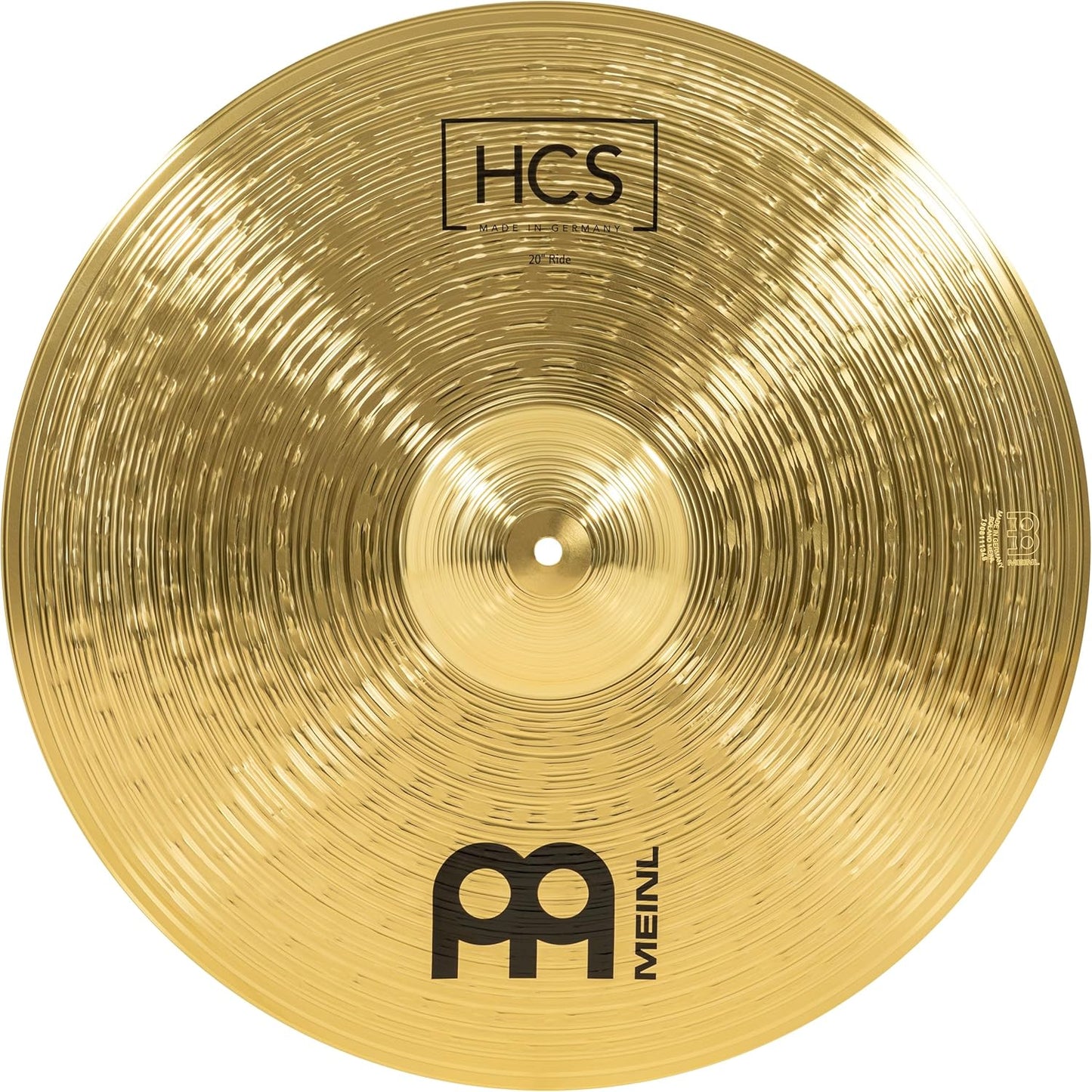 Meinl 20in Ride Cymbal - HCS Traditional Finish Brass Quality