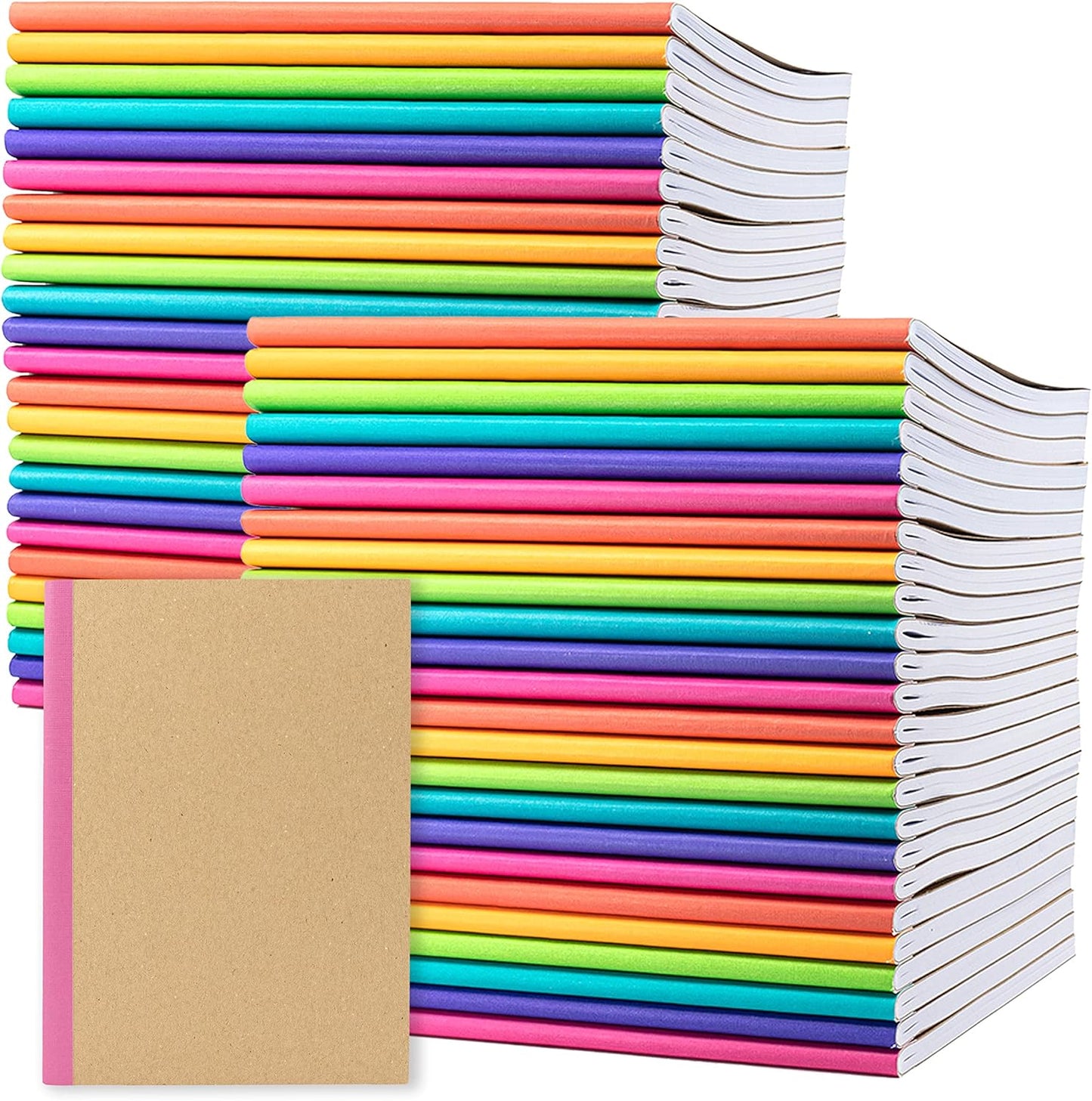 PAPERAGE 48-Pack Composition Notebooks for School and Office