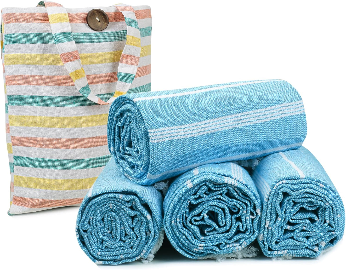 HILLFAIR Sand-Free XXL Beach Towels