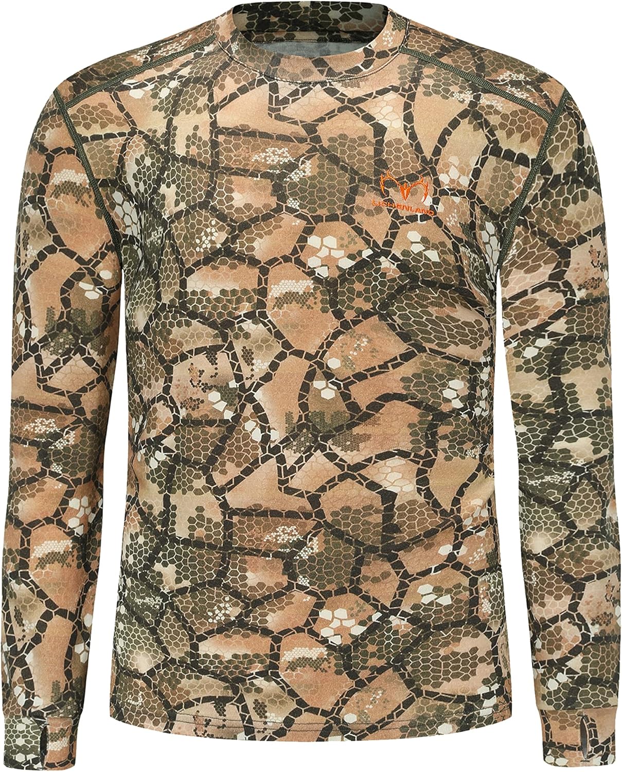 Stay Warm & Camouflaged with Lichenland Wool Base Layer