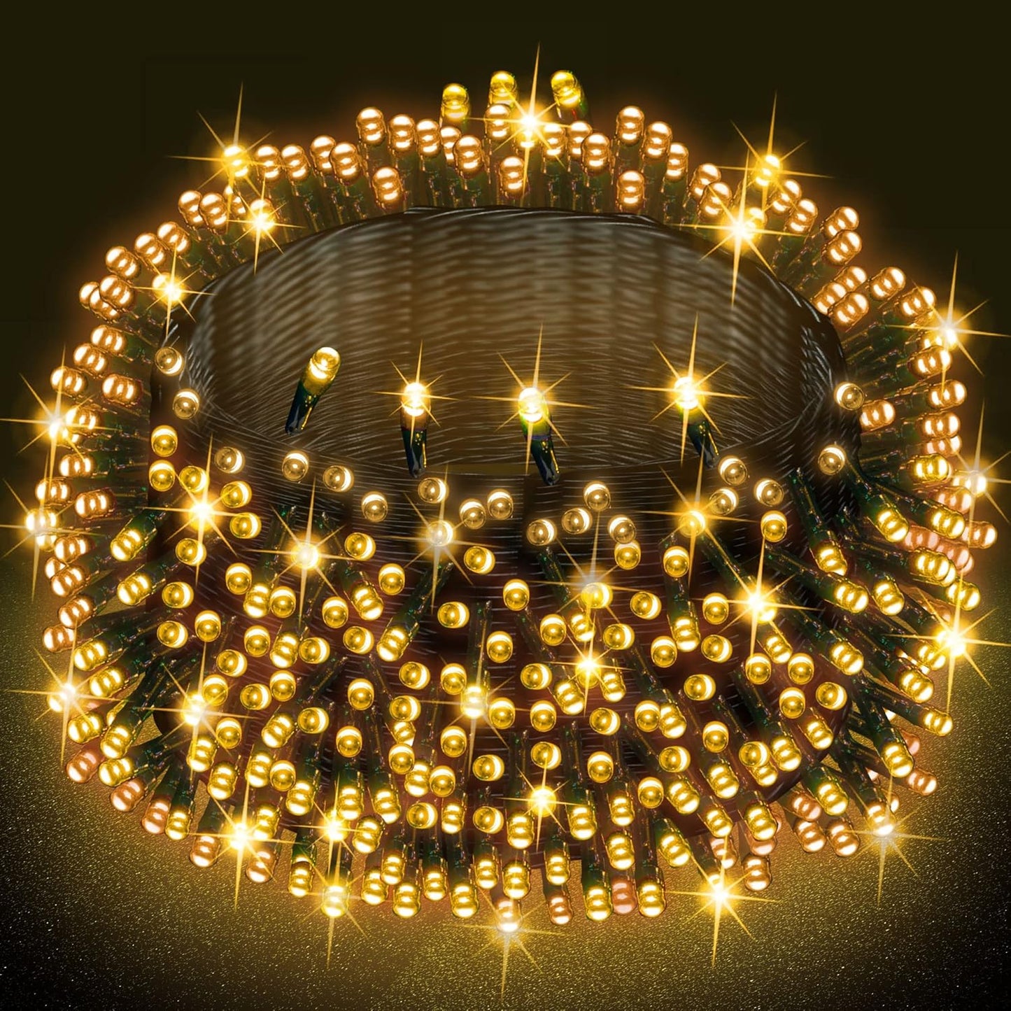 Dazzle Bright Warm White Christmas String Lights for Festive Decor