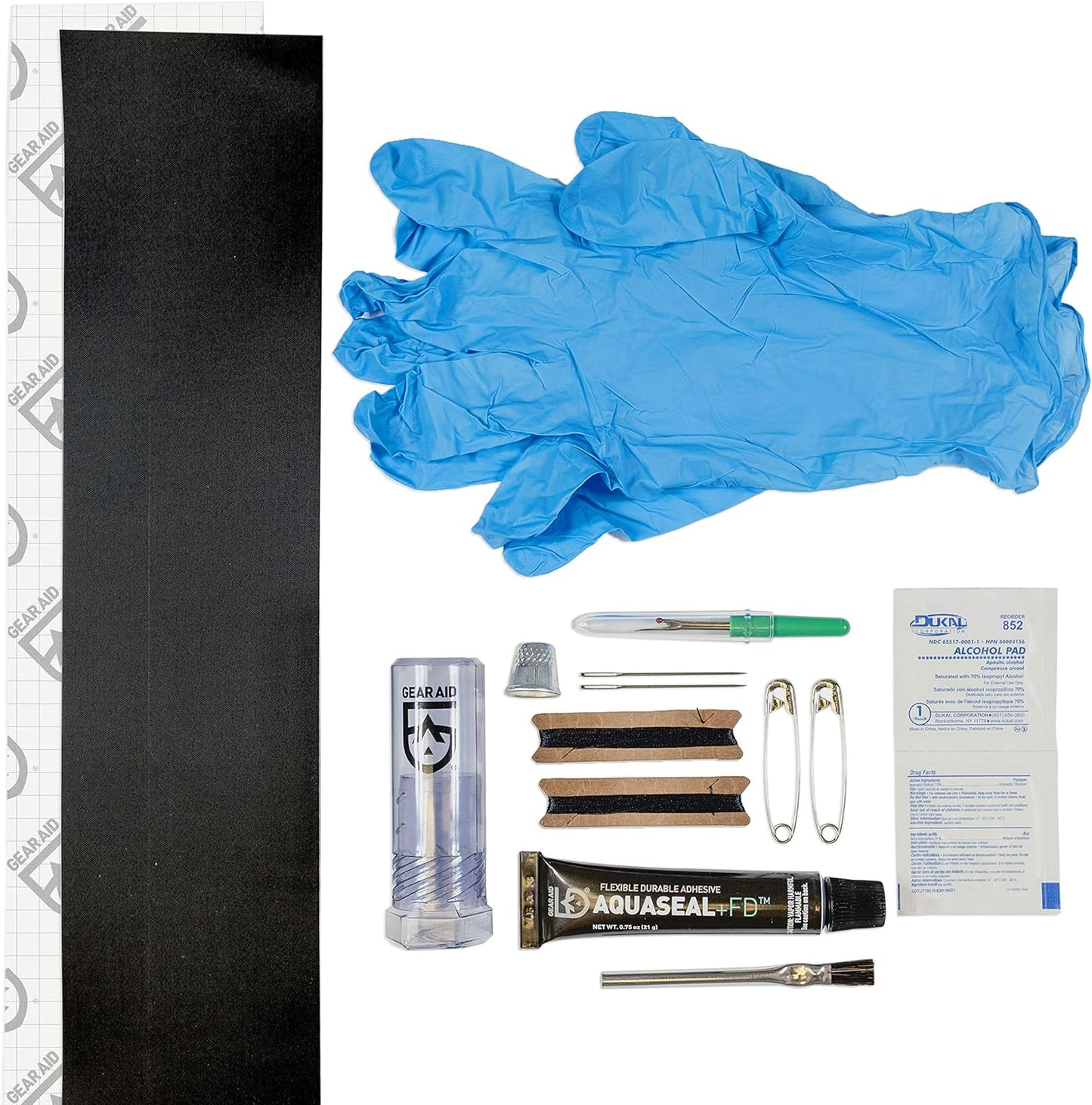 Gear Aid Aquaseal FD Soft Top Repair Kit - Easy Fix for Jeep & Convertibles