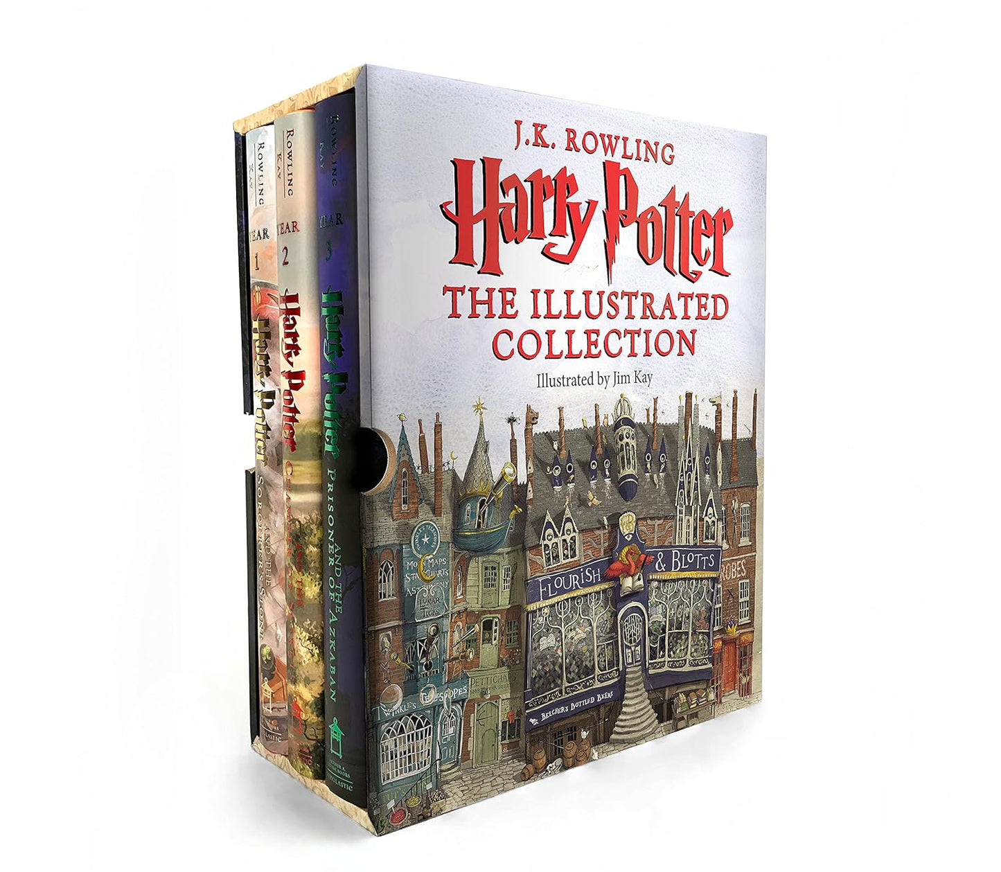 Harry Potter Illustrated Collection Boxed Set of Books 1-3 Review