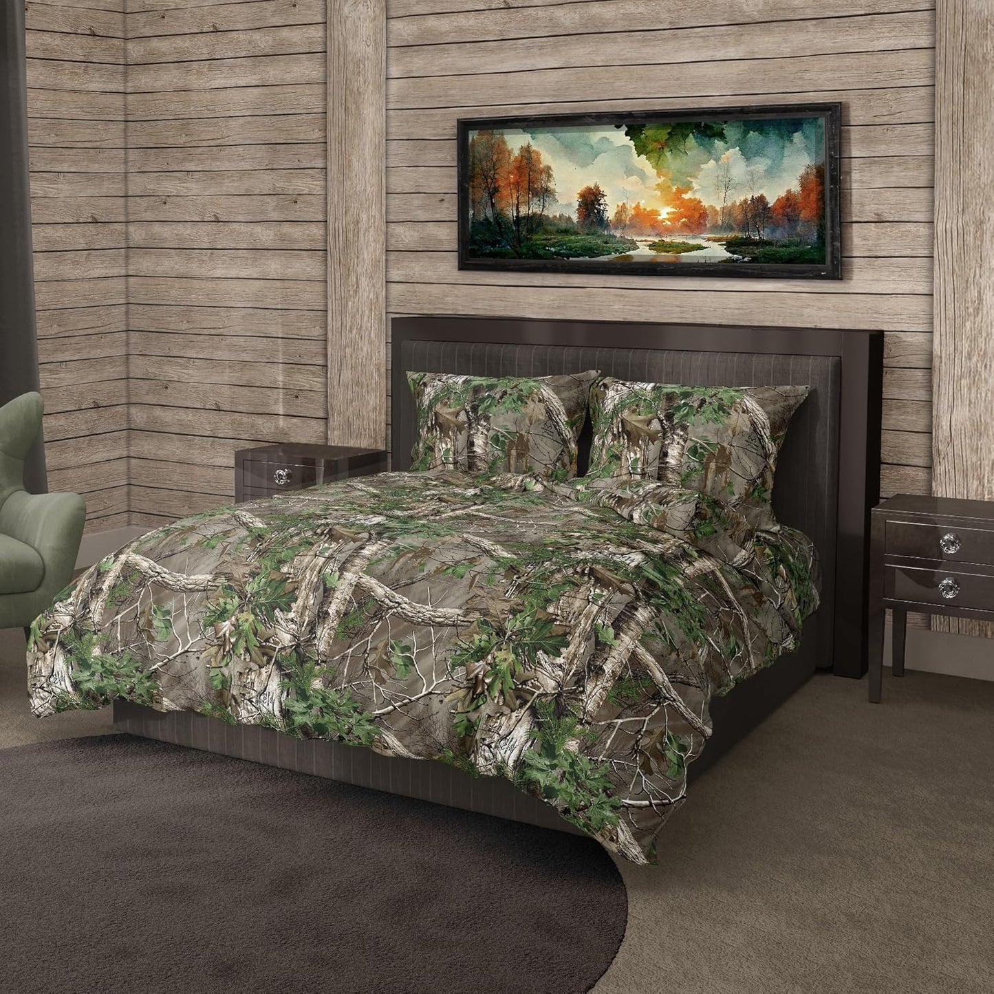 Realtree Camo King Bed in a Bag Set for Ultimate Comfort