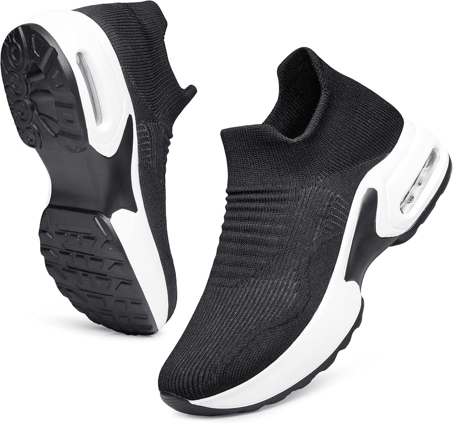 YHOON Women's Walking Shoes Slip-on for Casual Running and Work