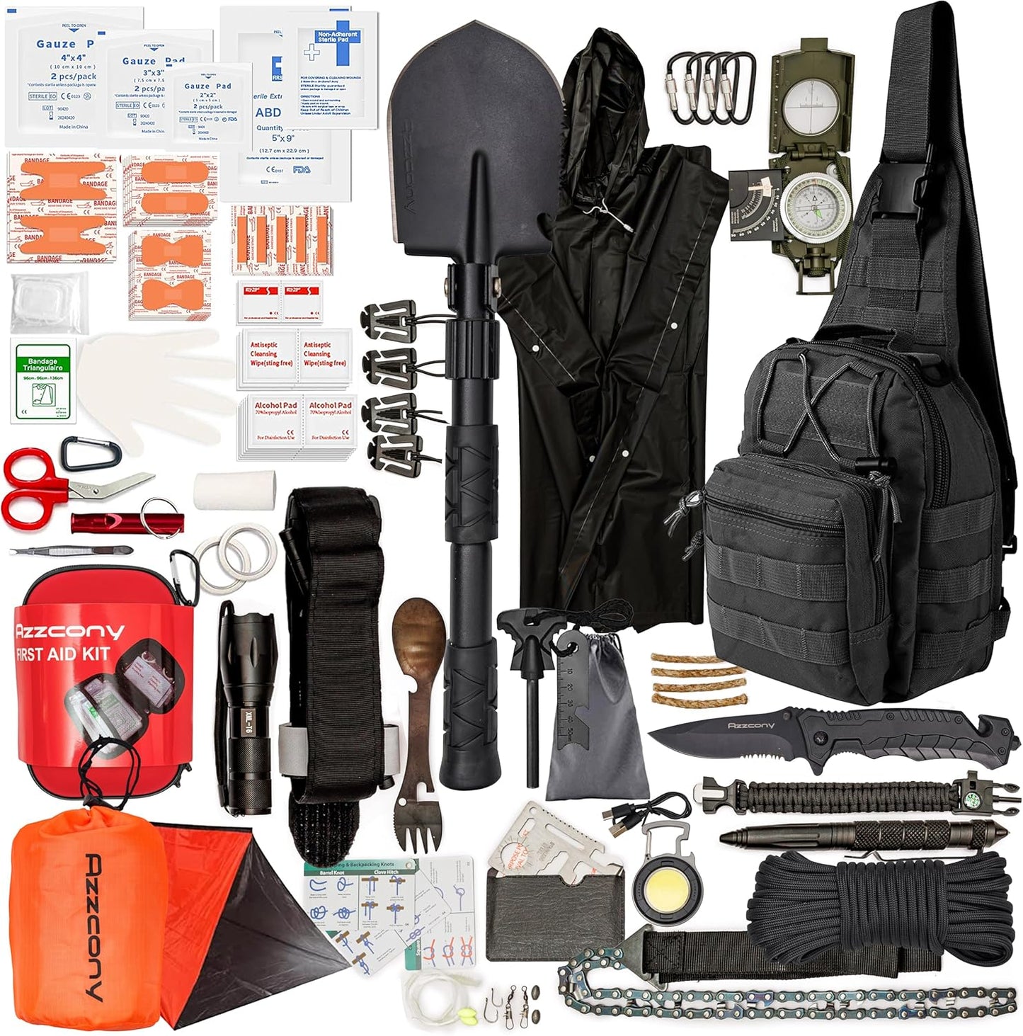 Tactical Survival Backpack - Essential Gear Set